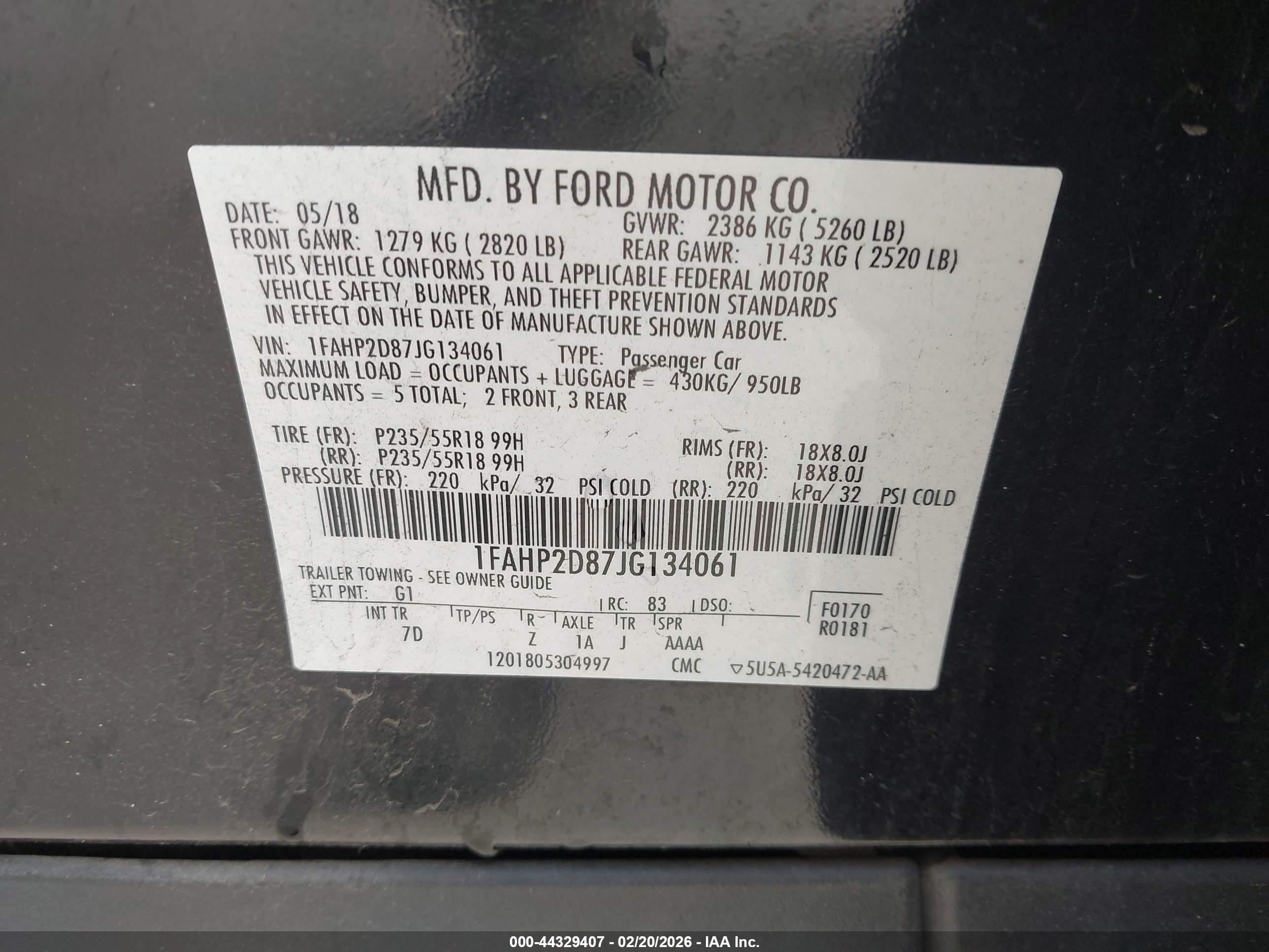 FORD TAURUS image 9