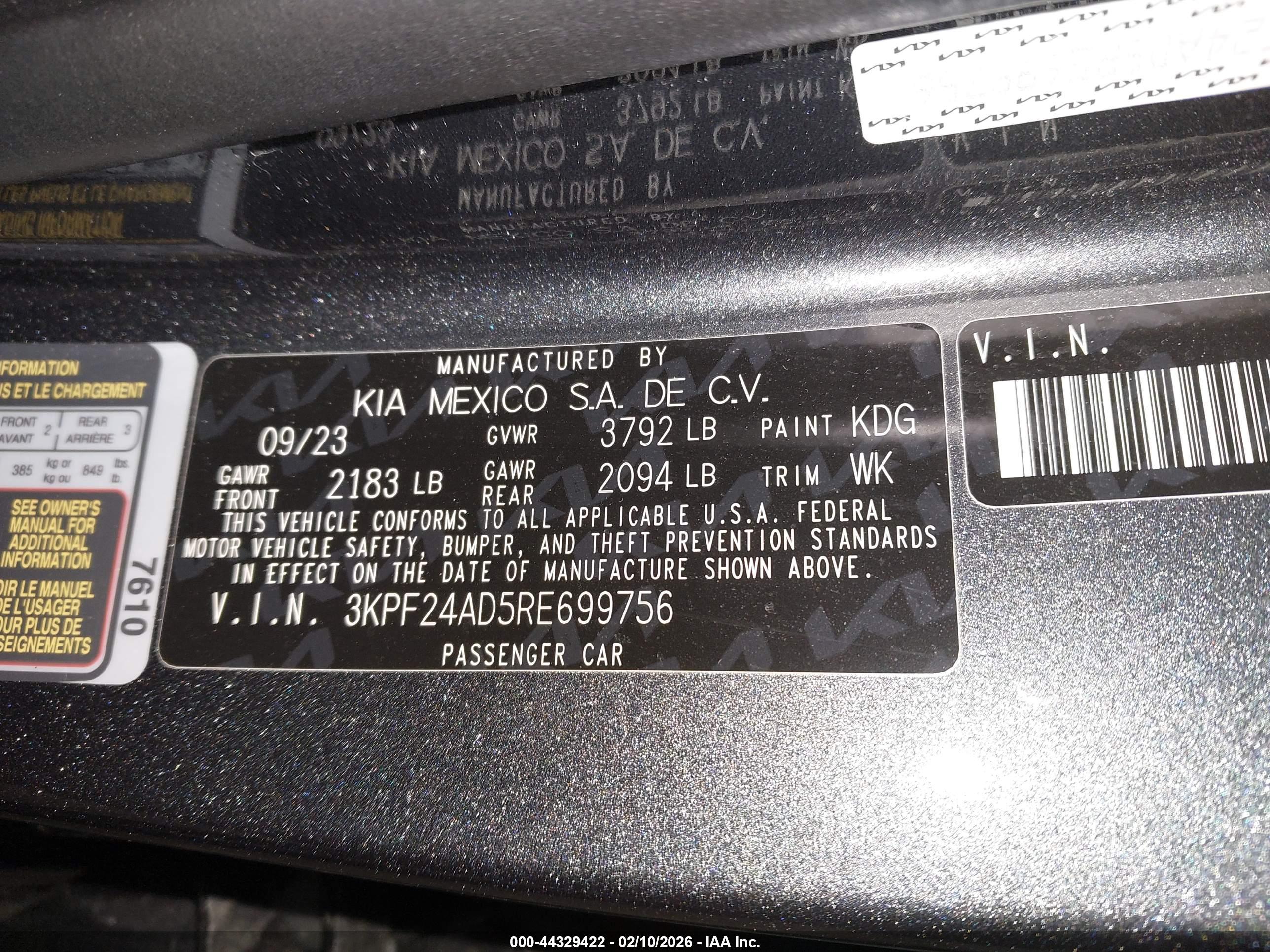 KIA FORTE image 9