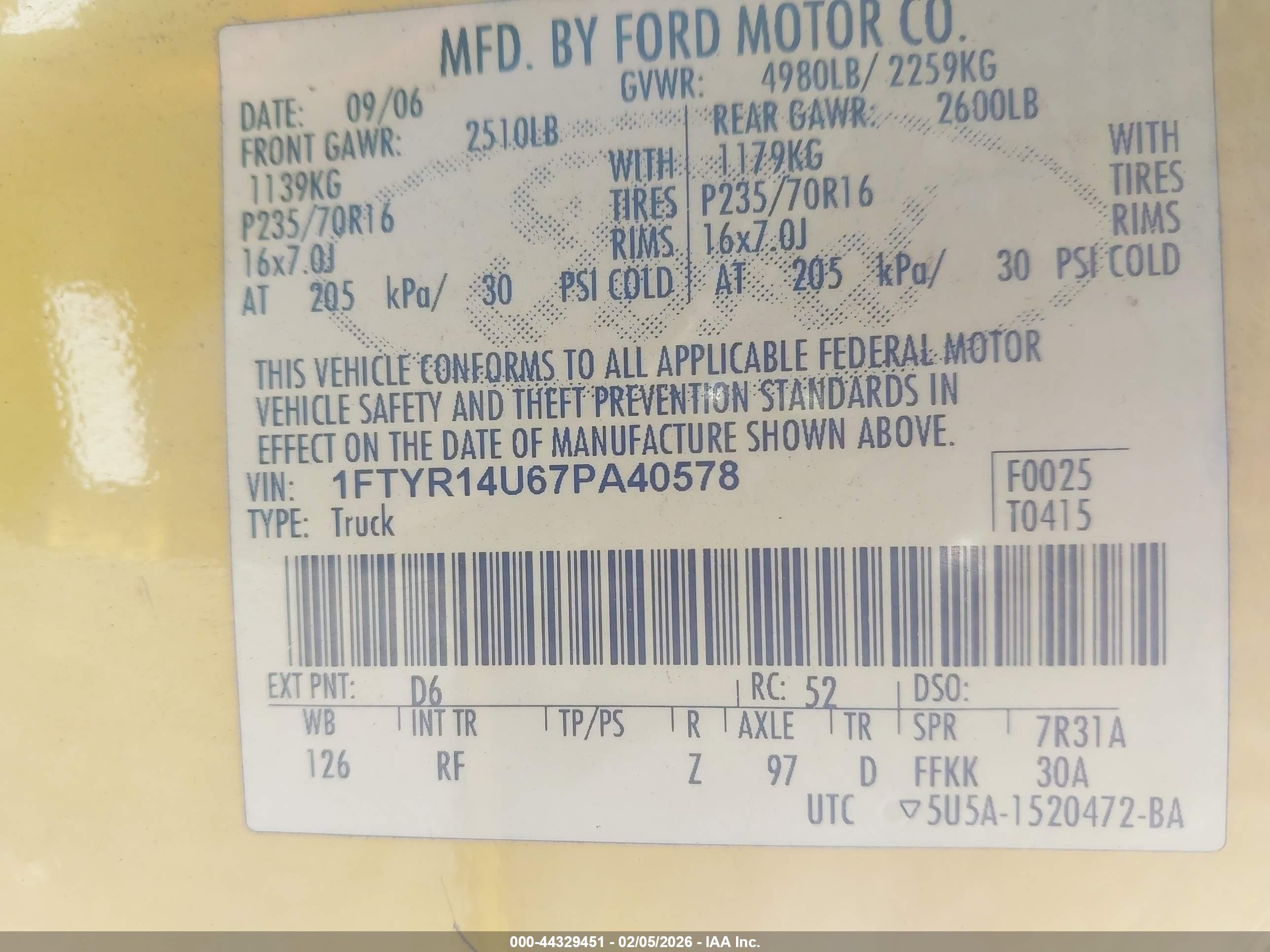 FORD RANGER image 9