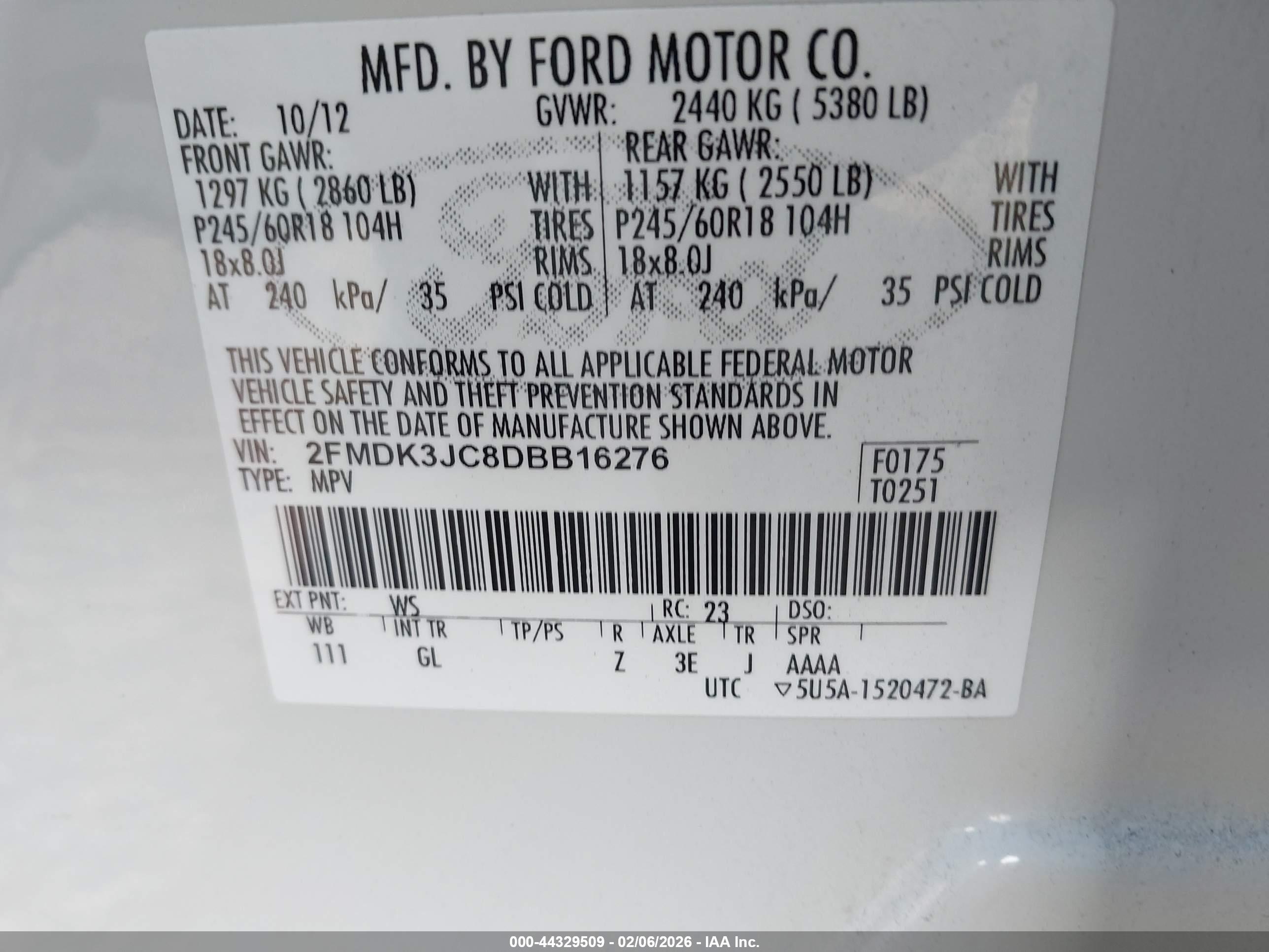 FORD EDGE image 9