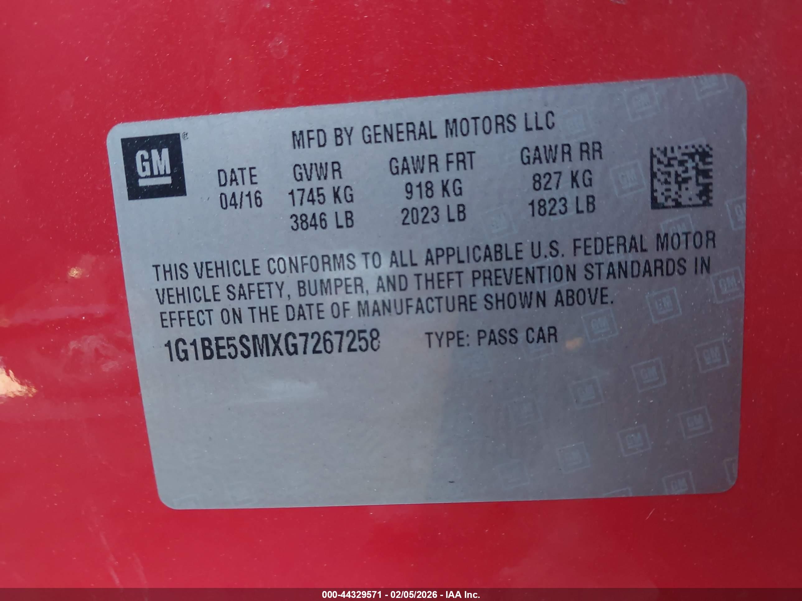 CHEVROLET CRUZE image 9