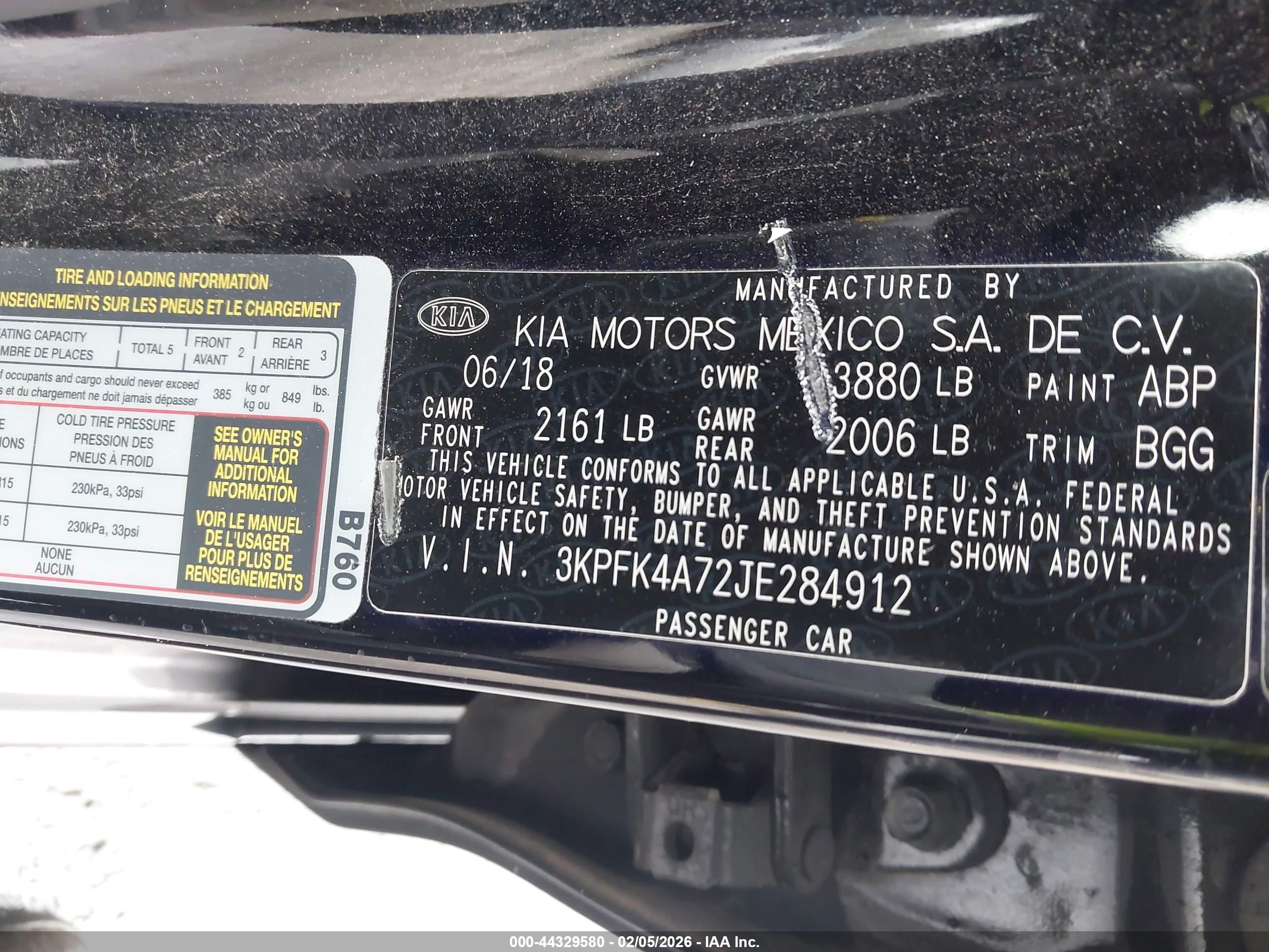 KIA FORTE image 9