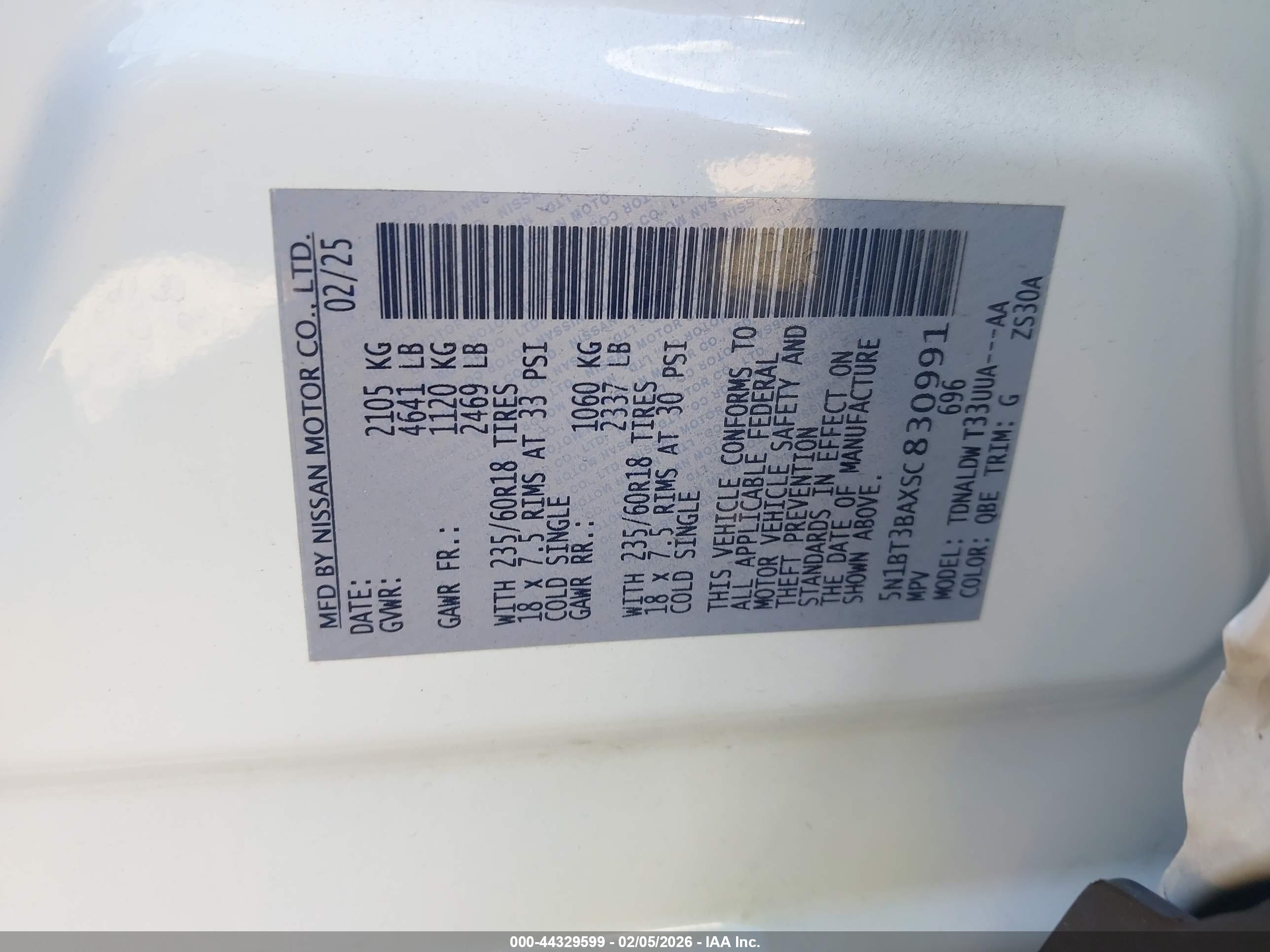 NISSAN ROGUE image 9
