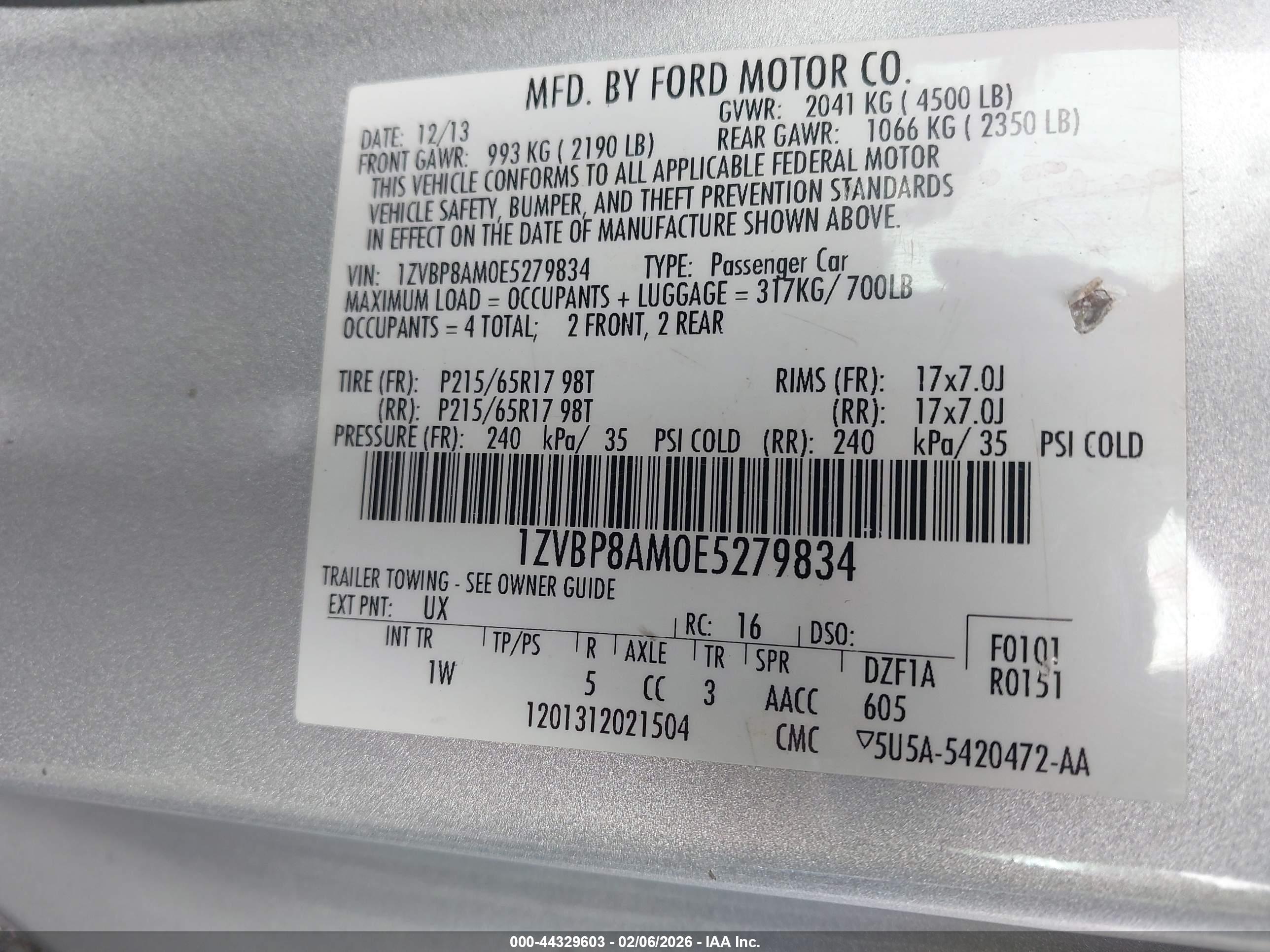 FORD MUSTANG image 9