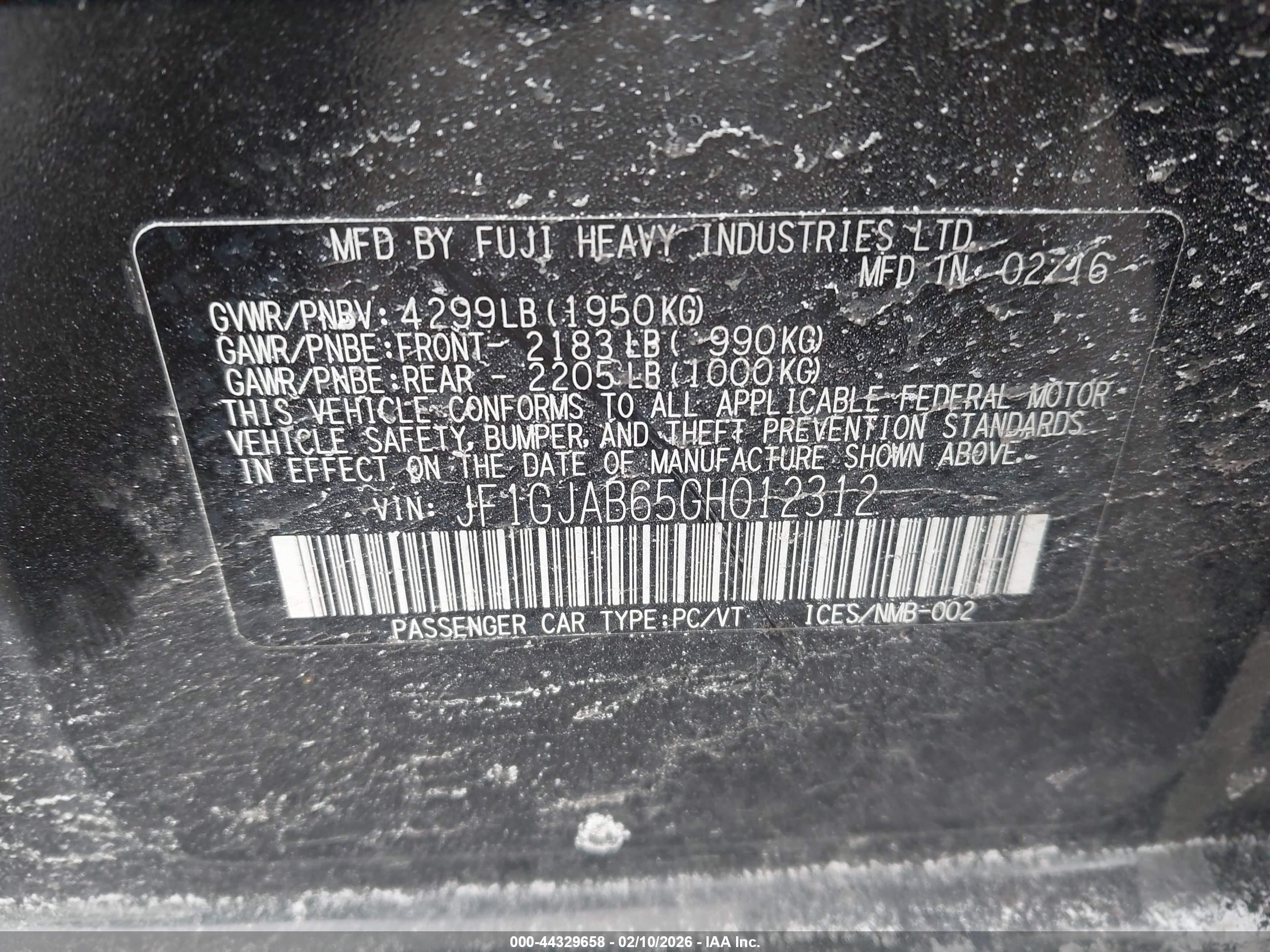 SUBARU IMPREZA image 9