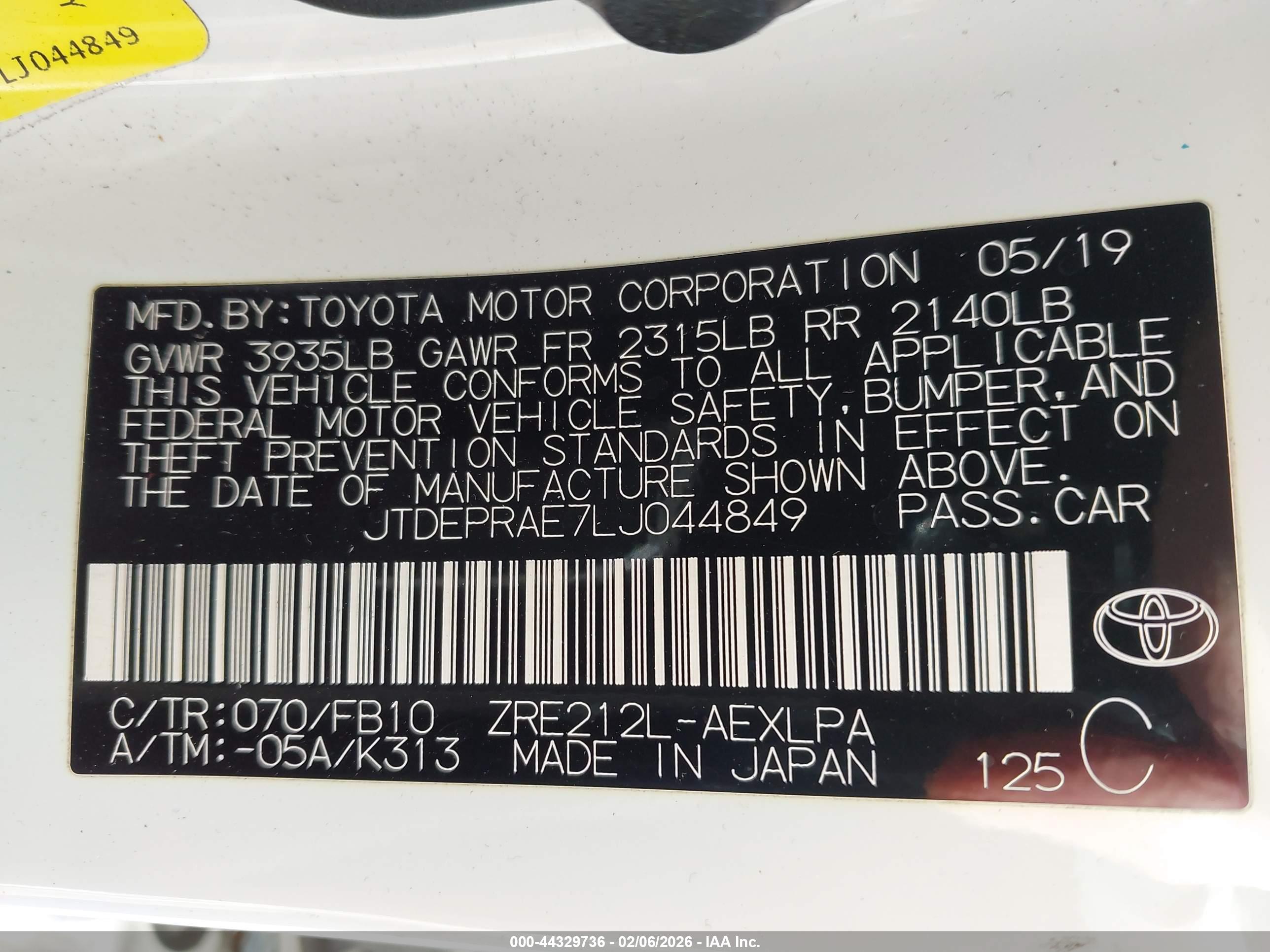 TOYOTA COROLLA image 9