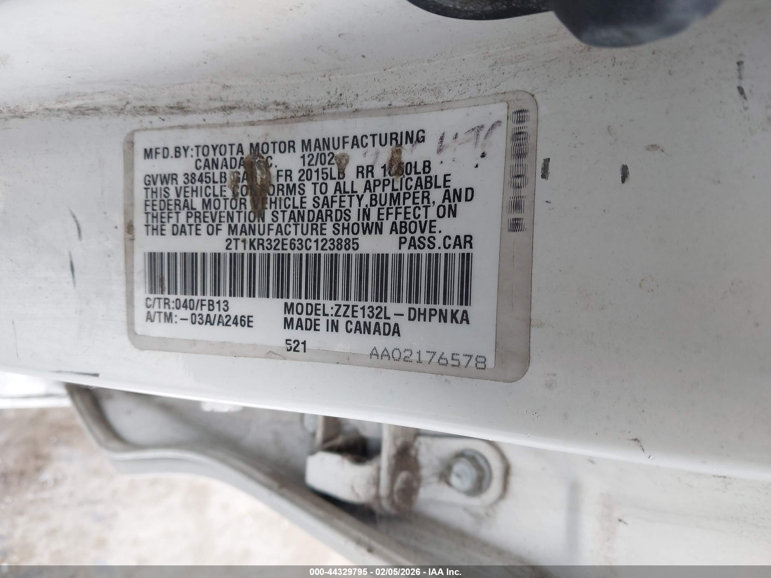 TOYOTA MATRIX image 9