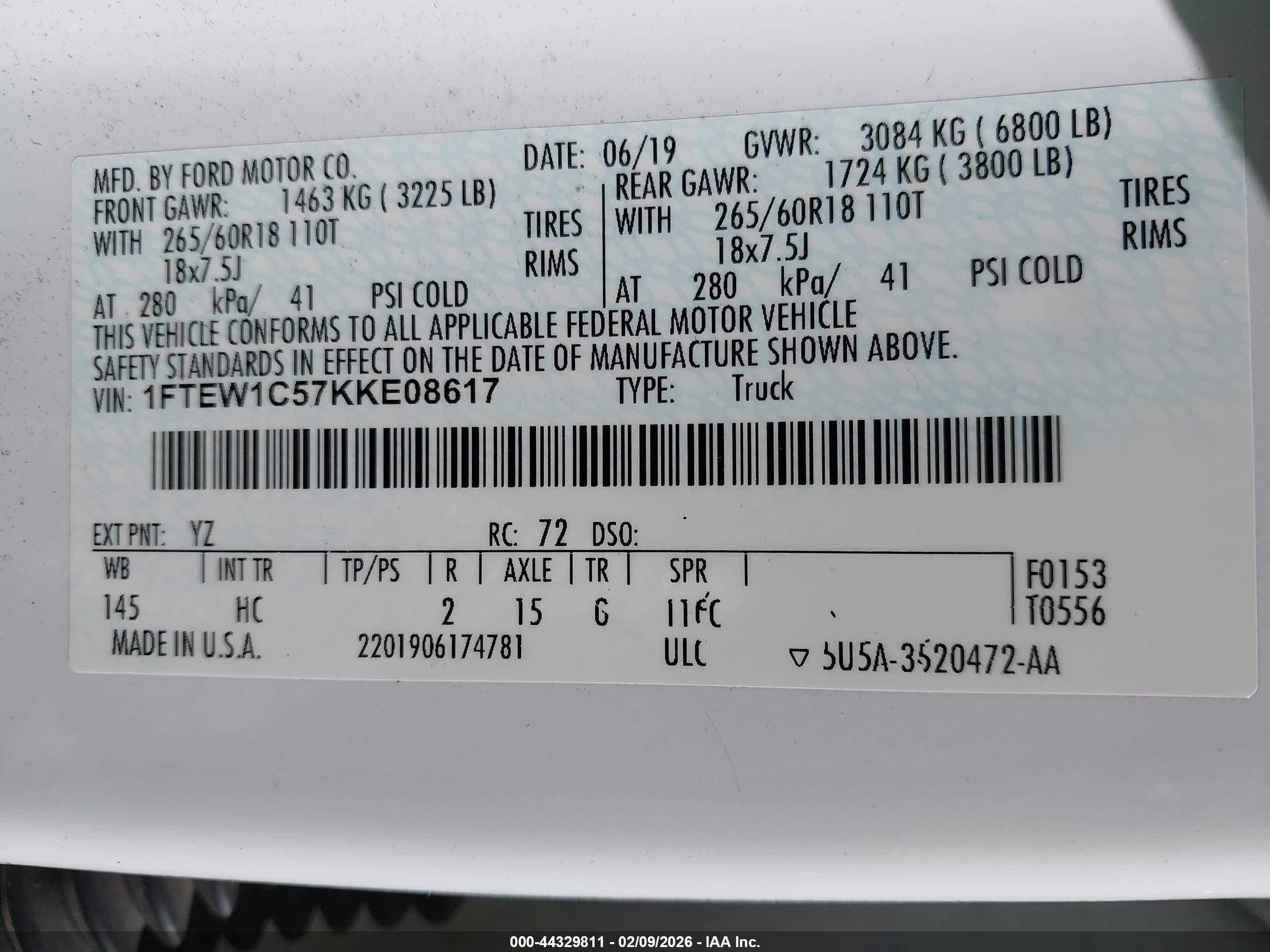 FORD F-150 image 9