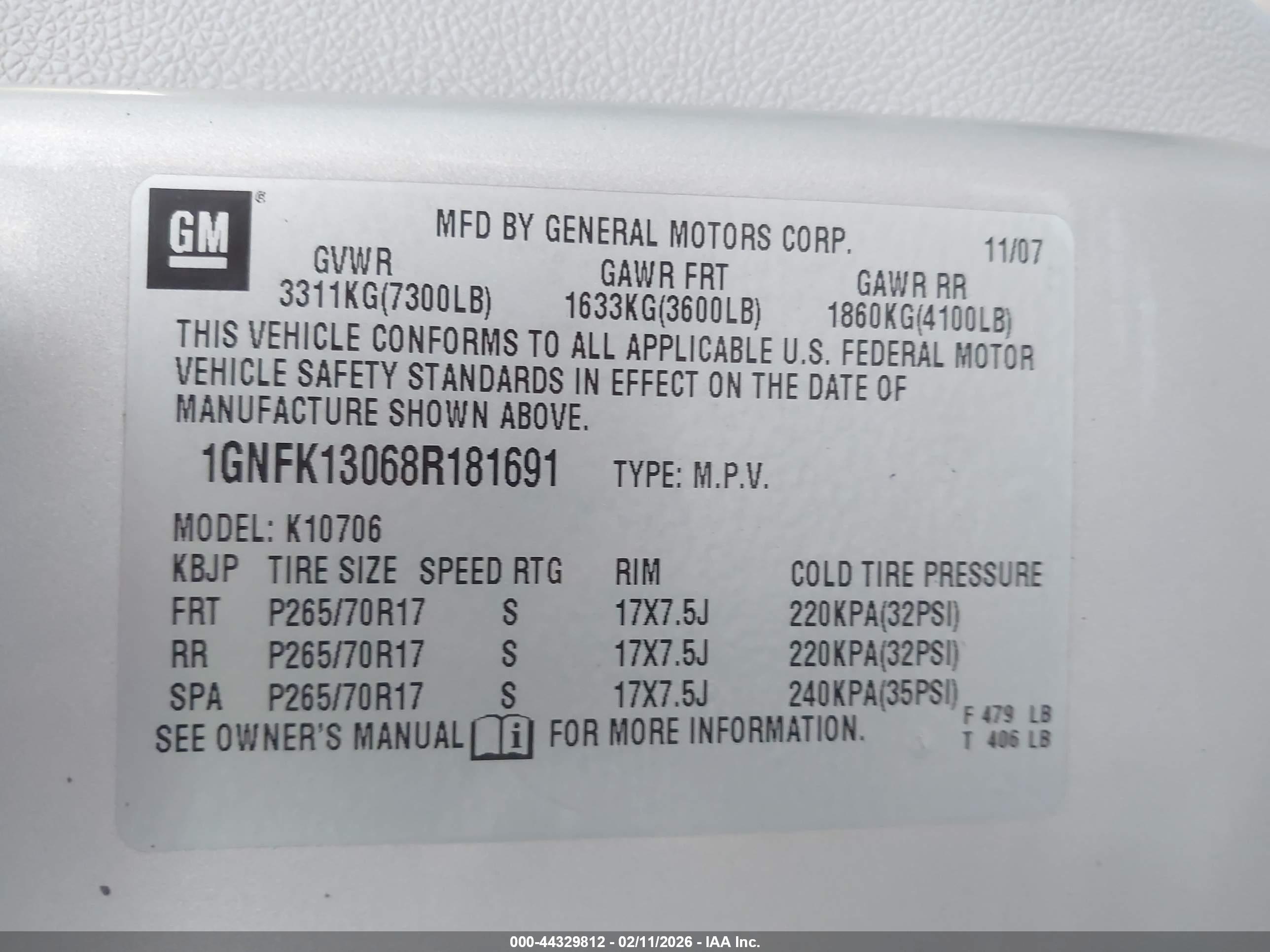 CHEVROLET TAHOE image 9