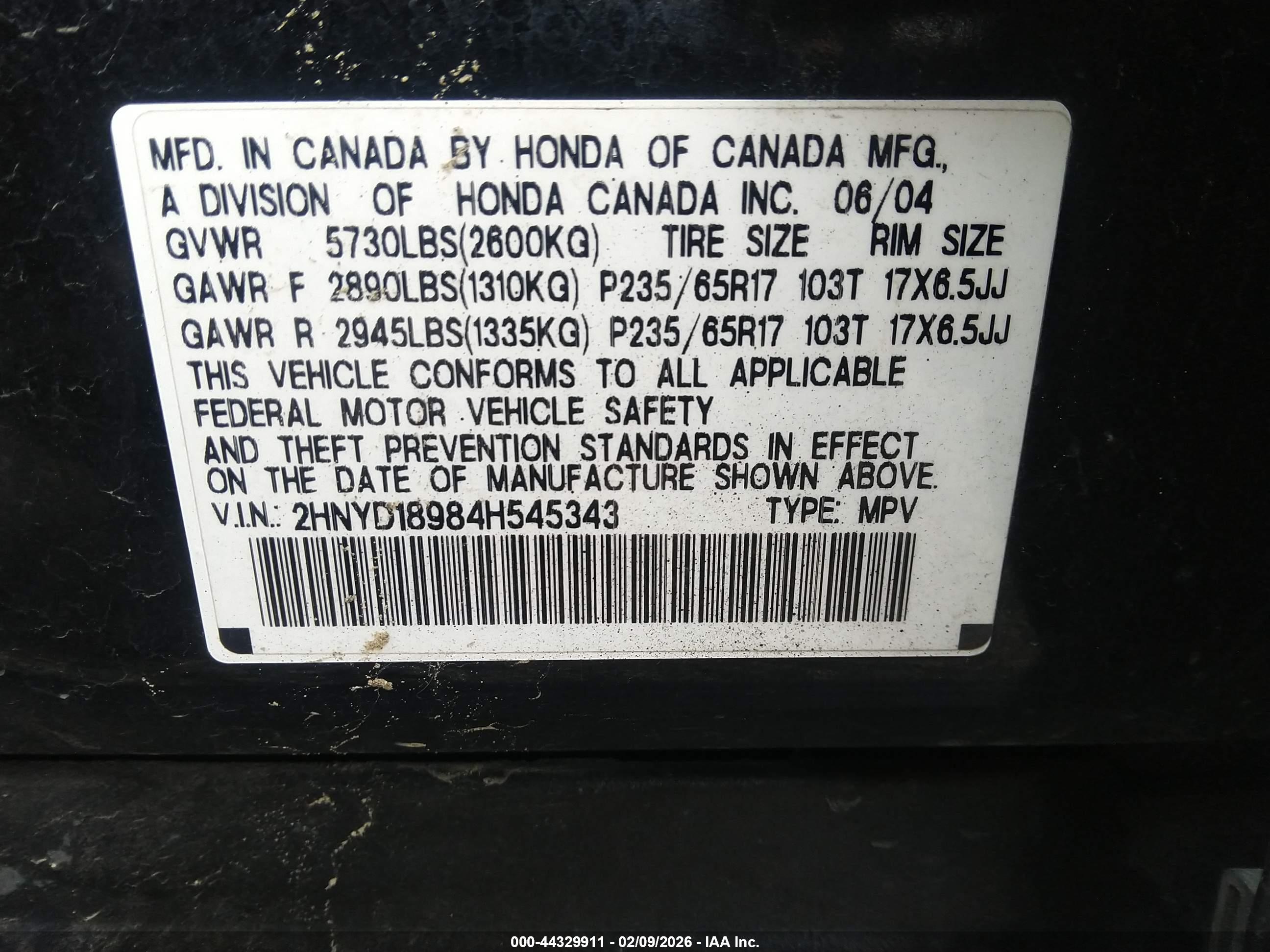 ACURA MDX image 9