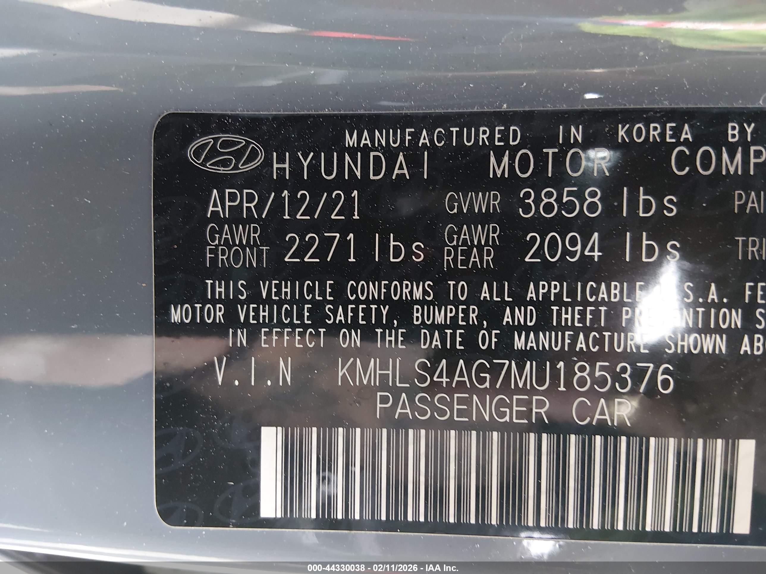 HYUNDAI ELANTRA image 9