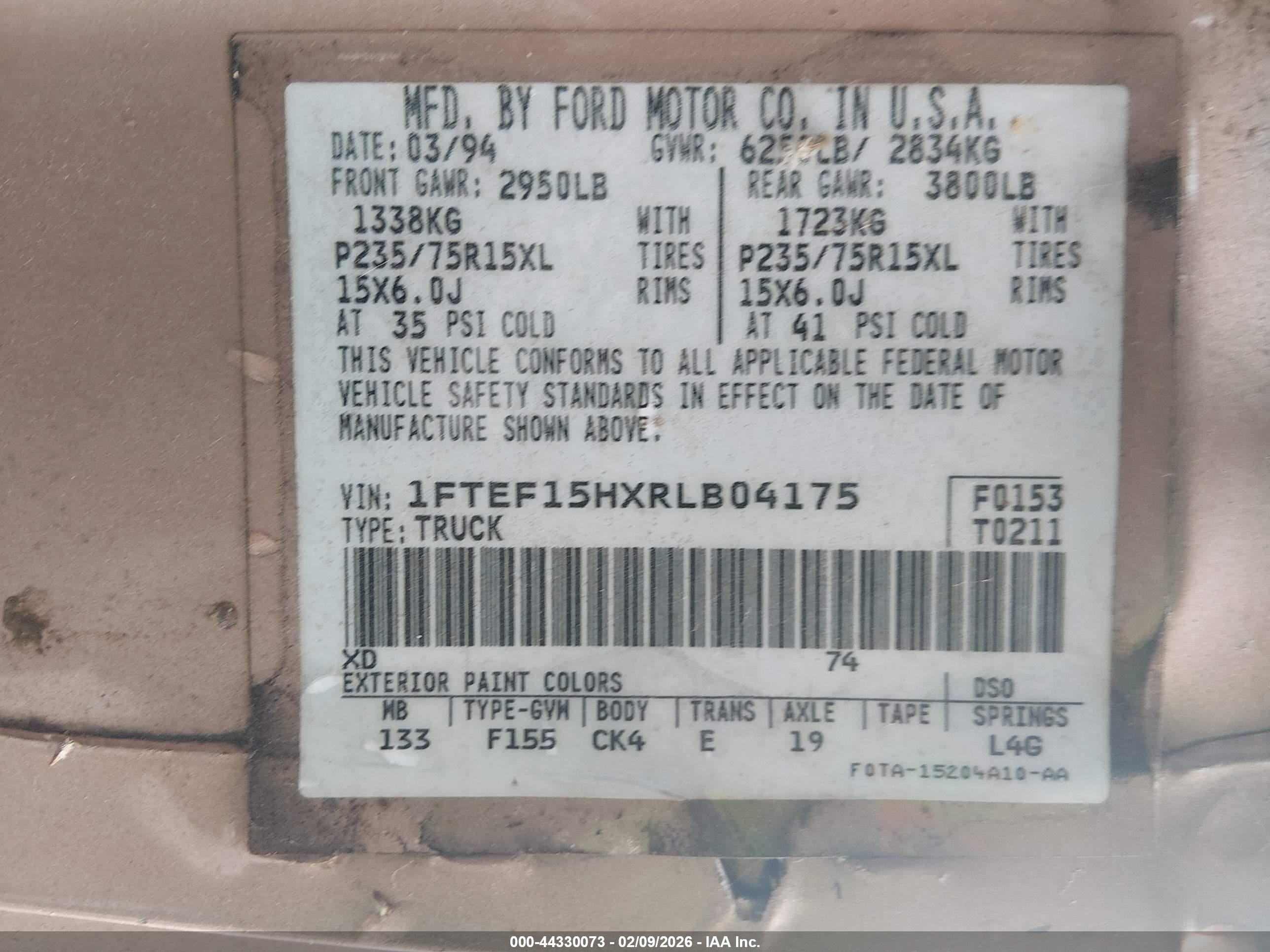 FORD F150 image 9