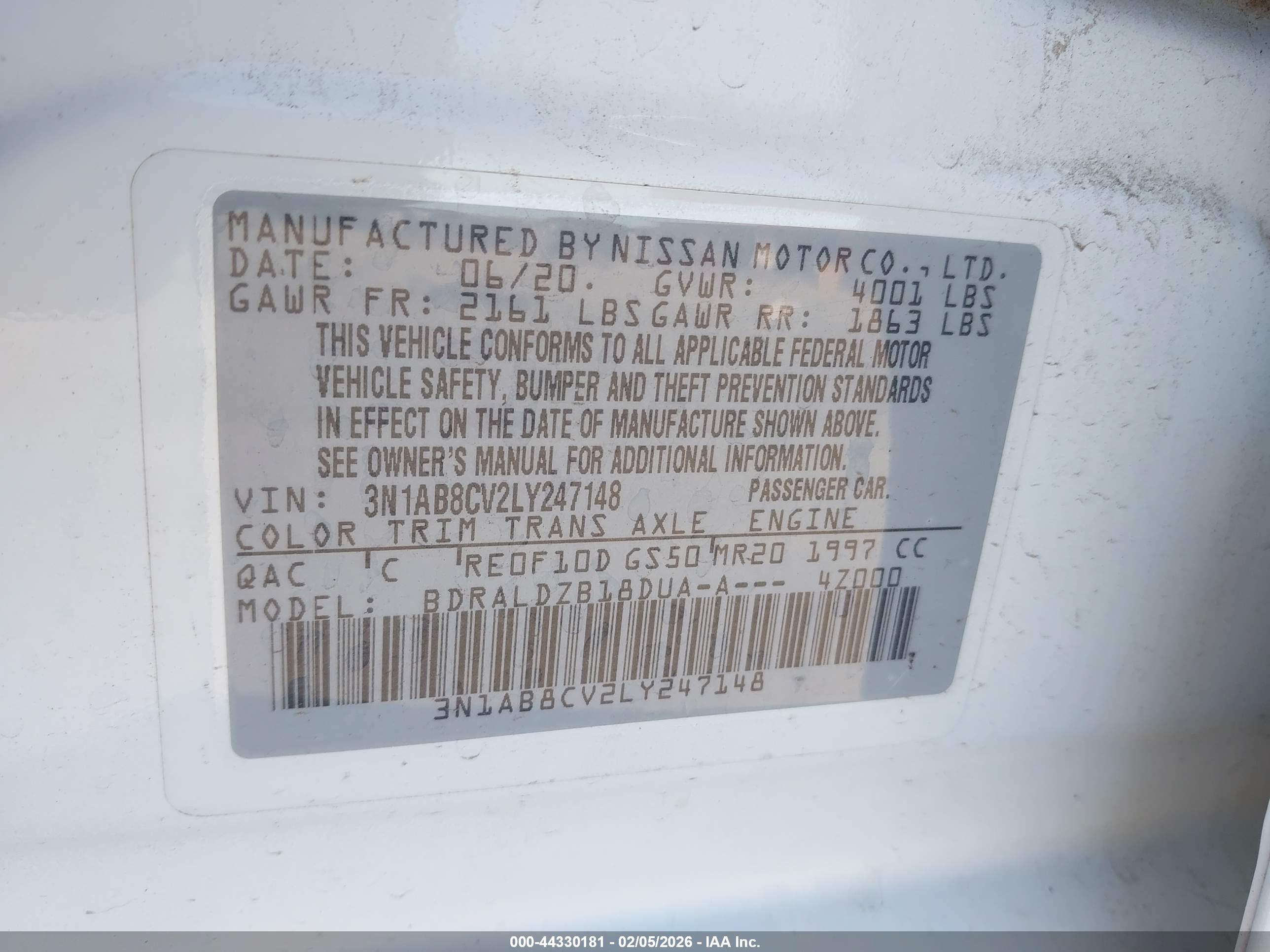 NISSAN SENTRA image 9