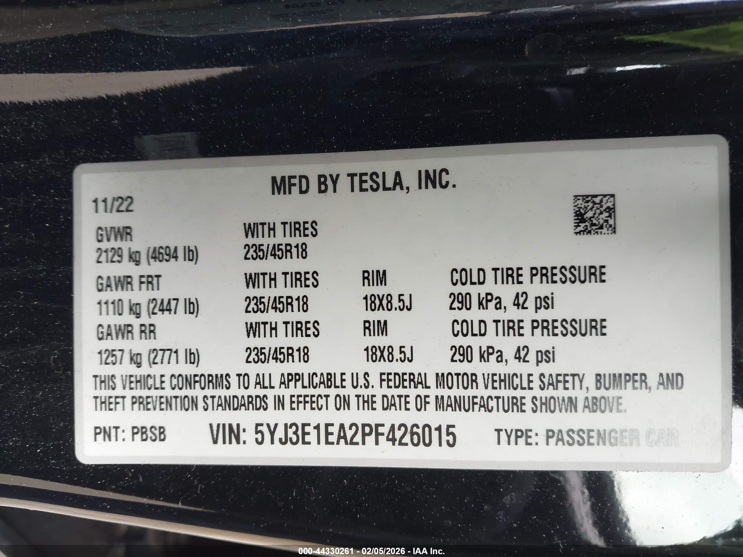 TESLA MODEL image 9