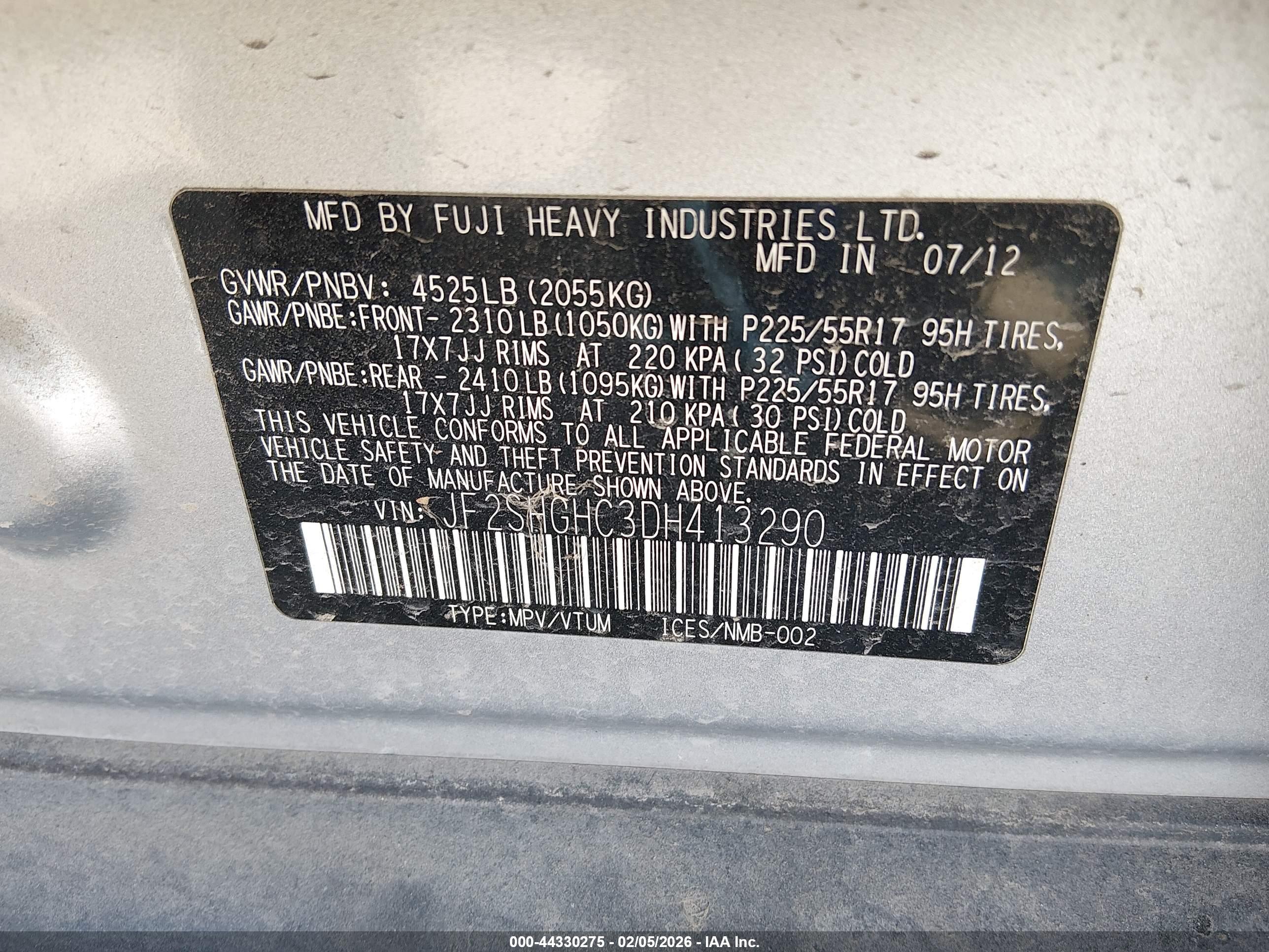 SUBARU FORESTER image 9