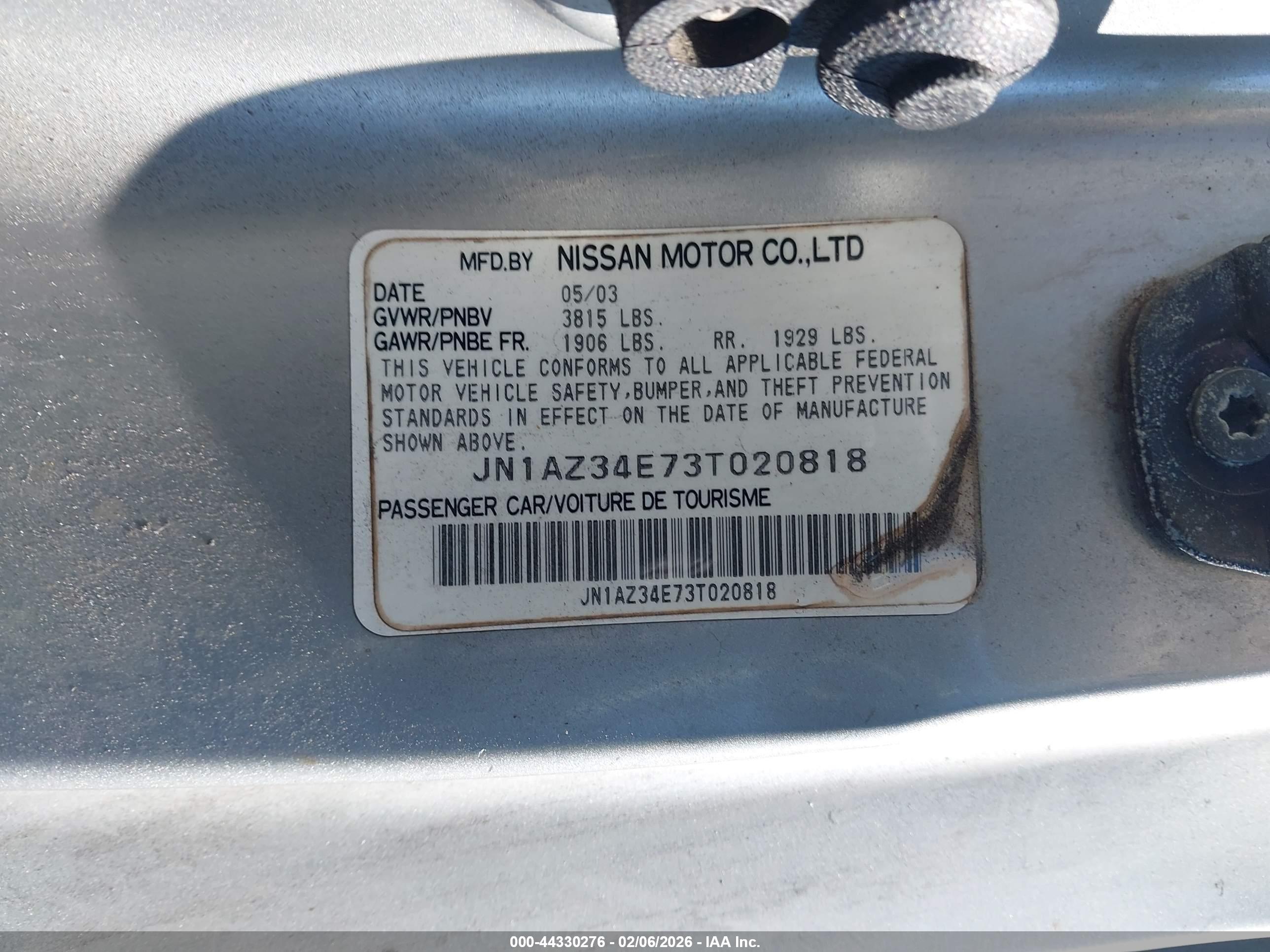 NISSAN 350Z image 9