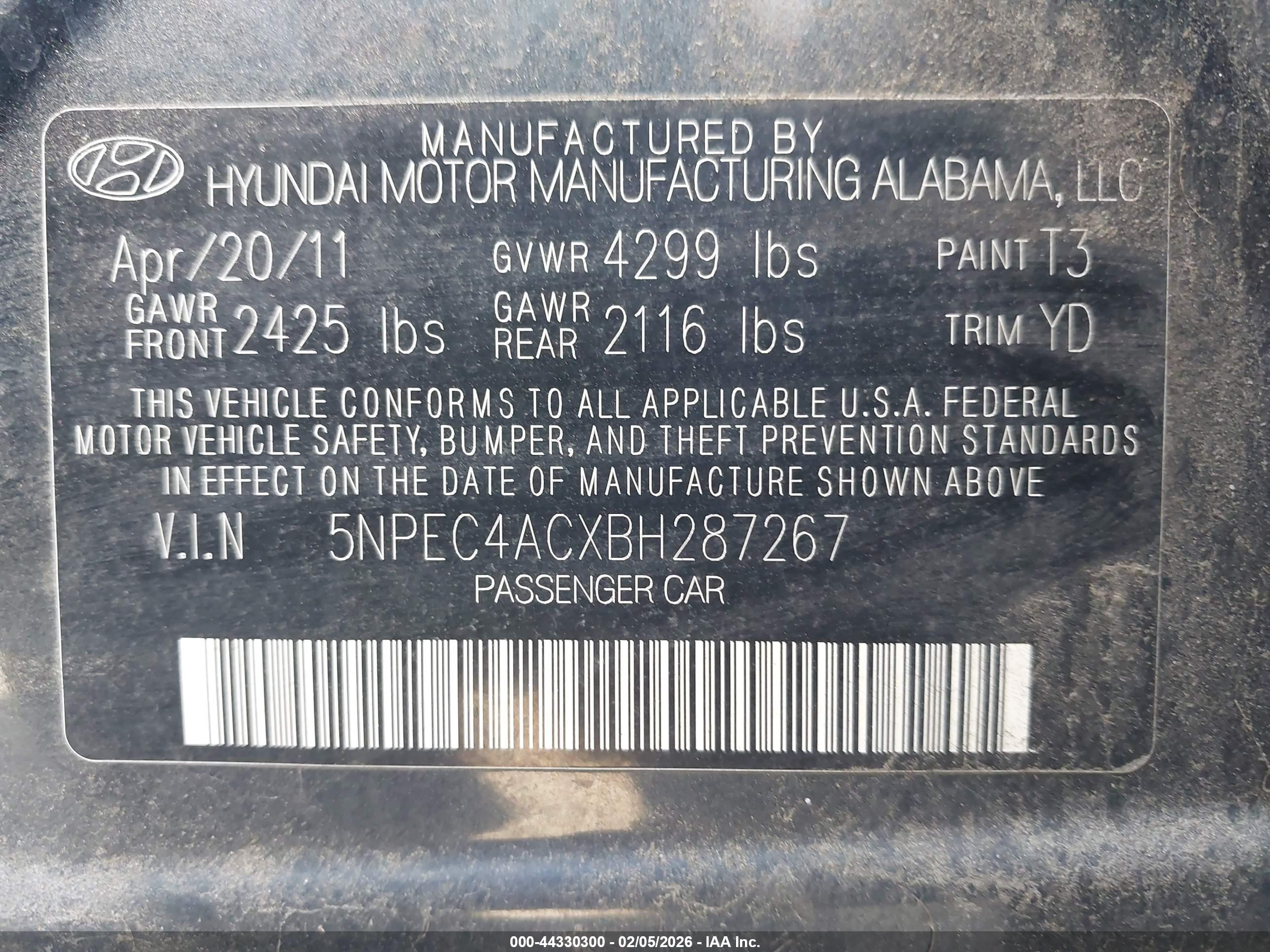 HYUNDAI SONATA image 9