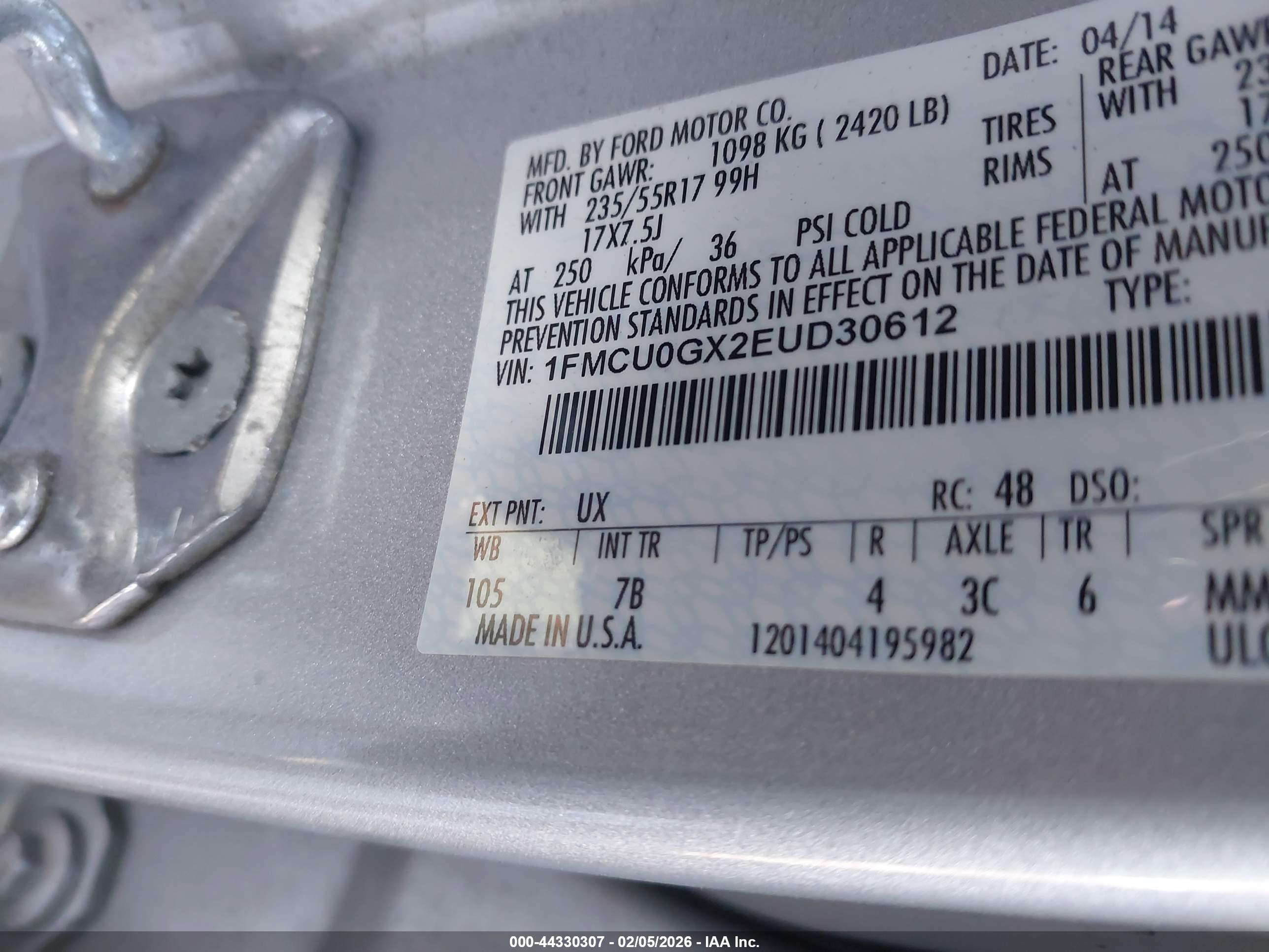 FORD ESCAPE image 9