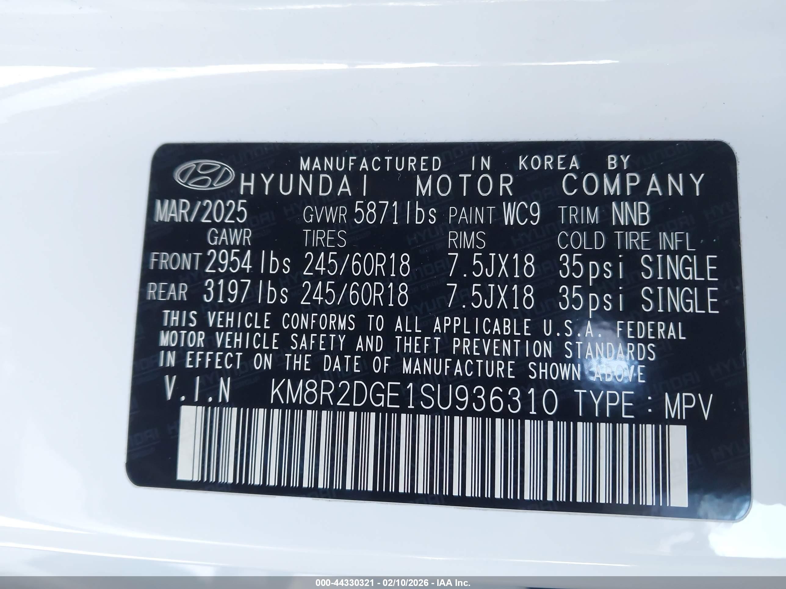 HYUNDAI PALISADE image 9