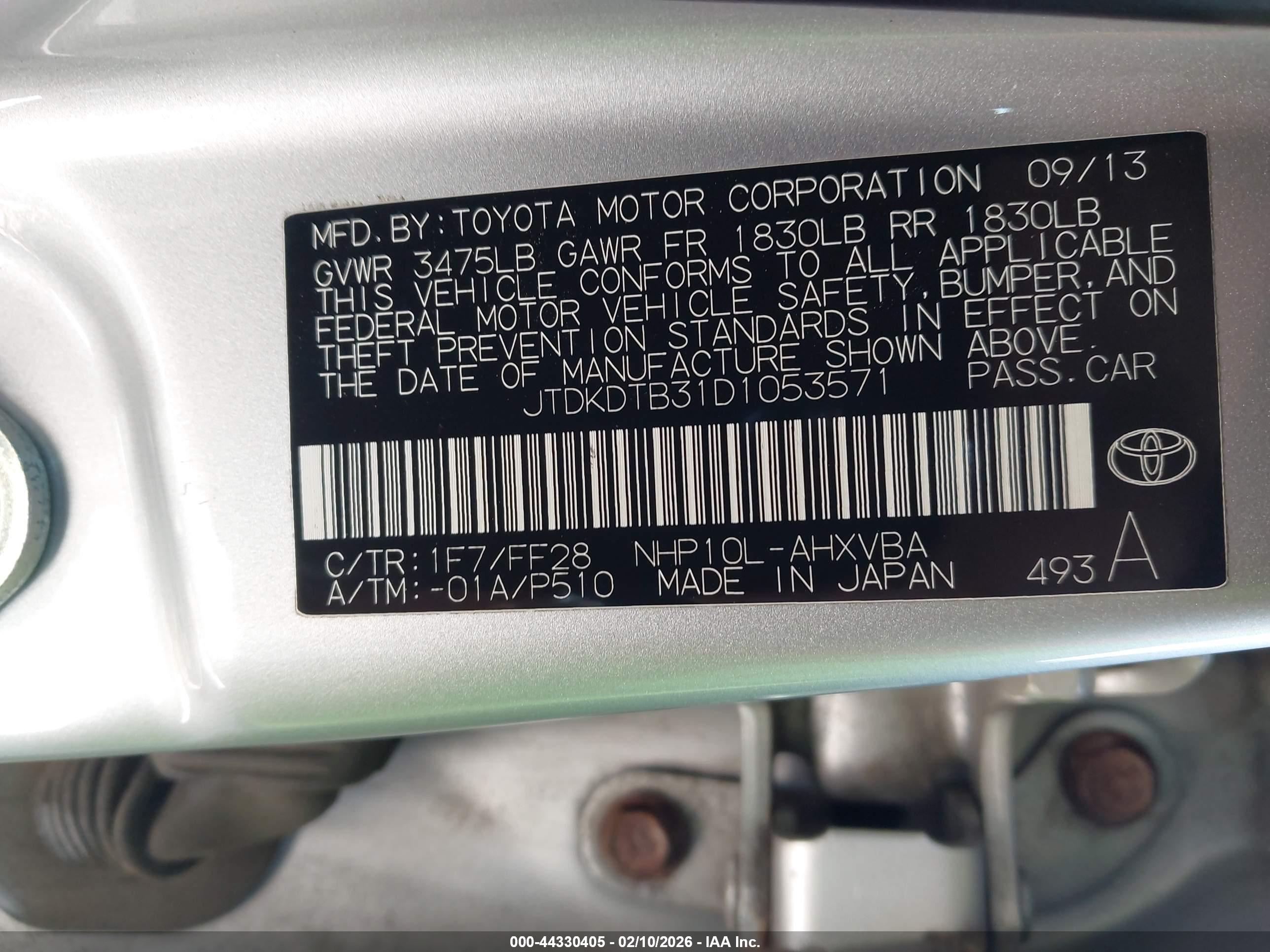 TOYOTA PRIUS image 9