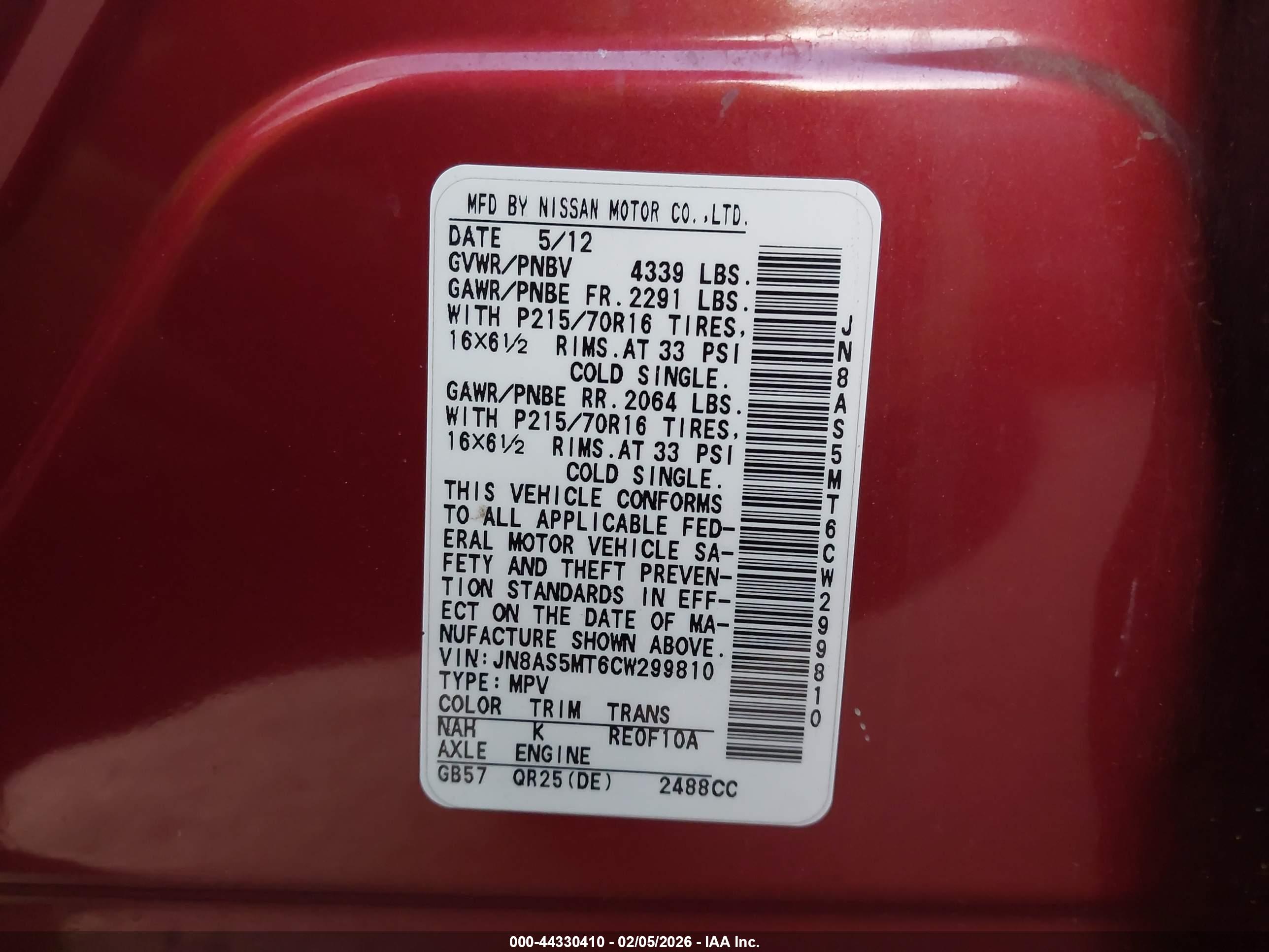 NISSAN ROGUE image 9