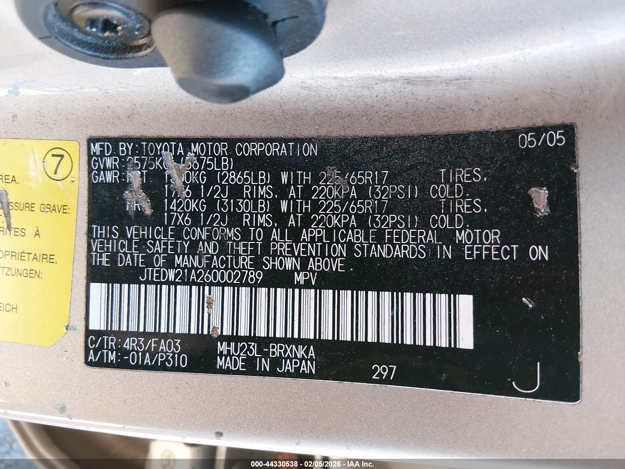 TOYOTA HIGHLANDER image 9