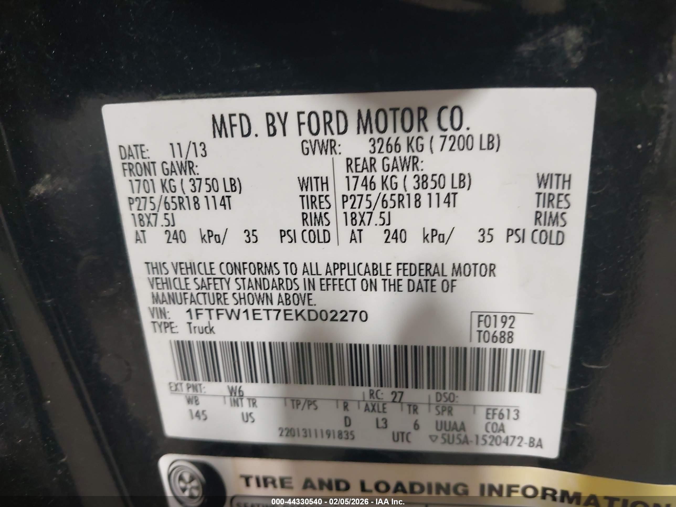 FORD F-150 image 9
