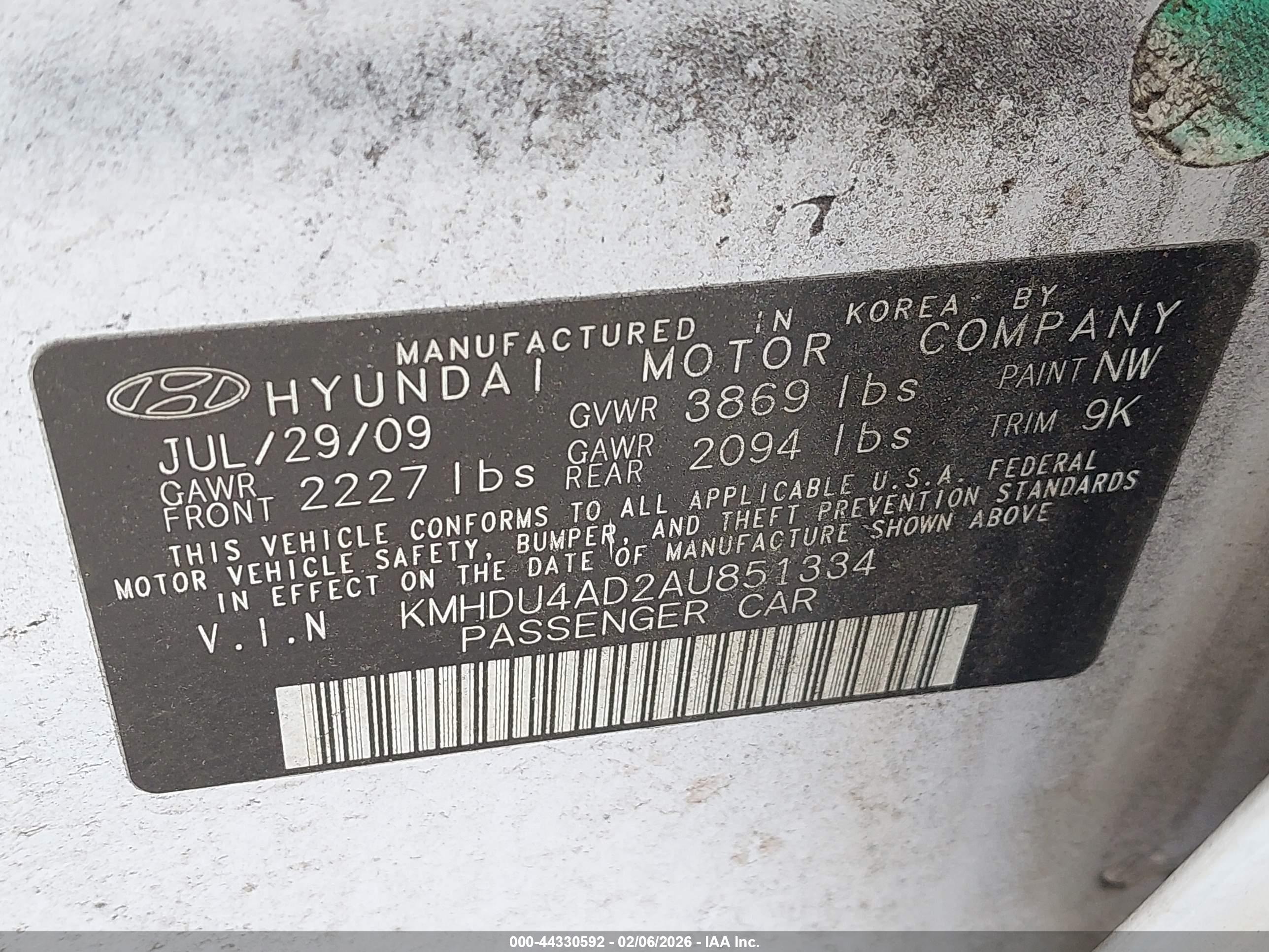 HYUNDAI ELANTRA image 9