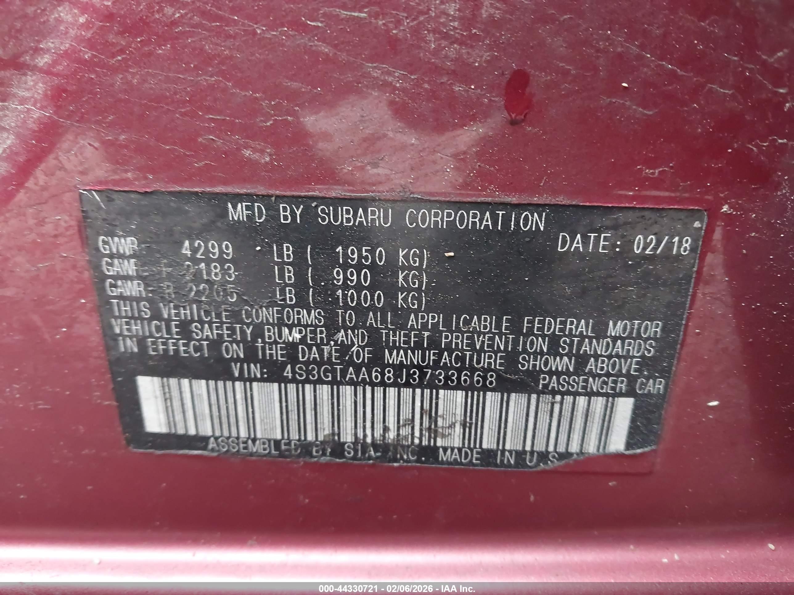 SUBARU IMPREZA image 9