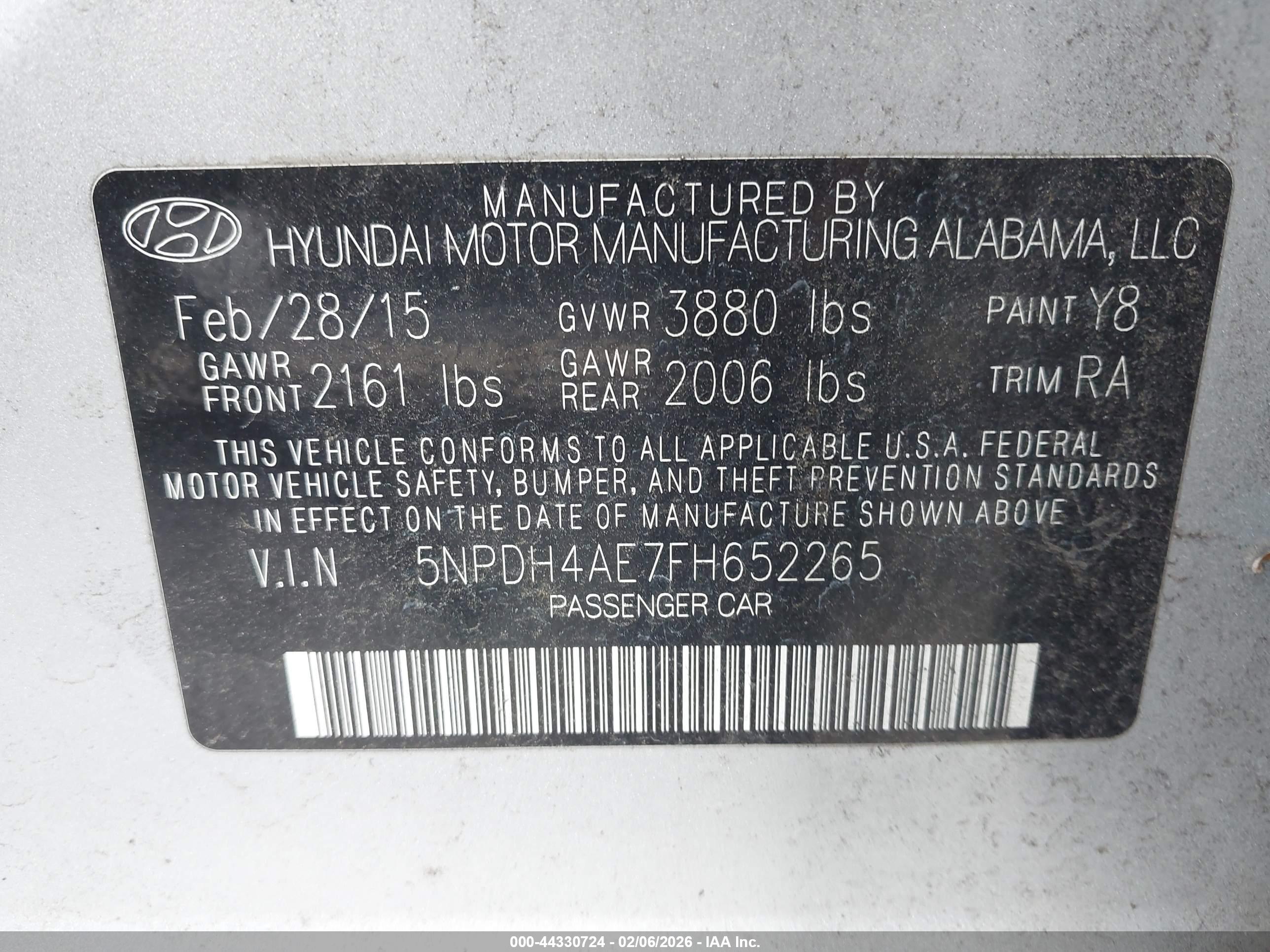 HYUNDAI ELANTRA image 9