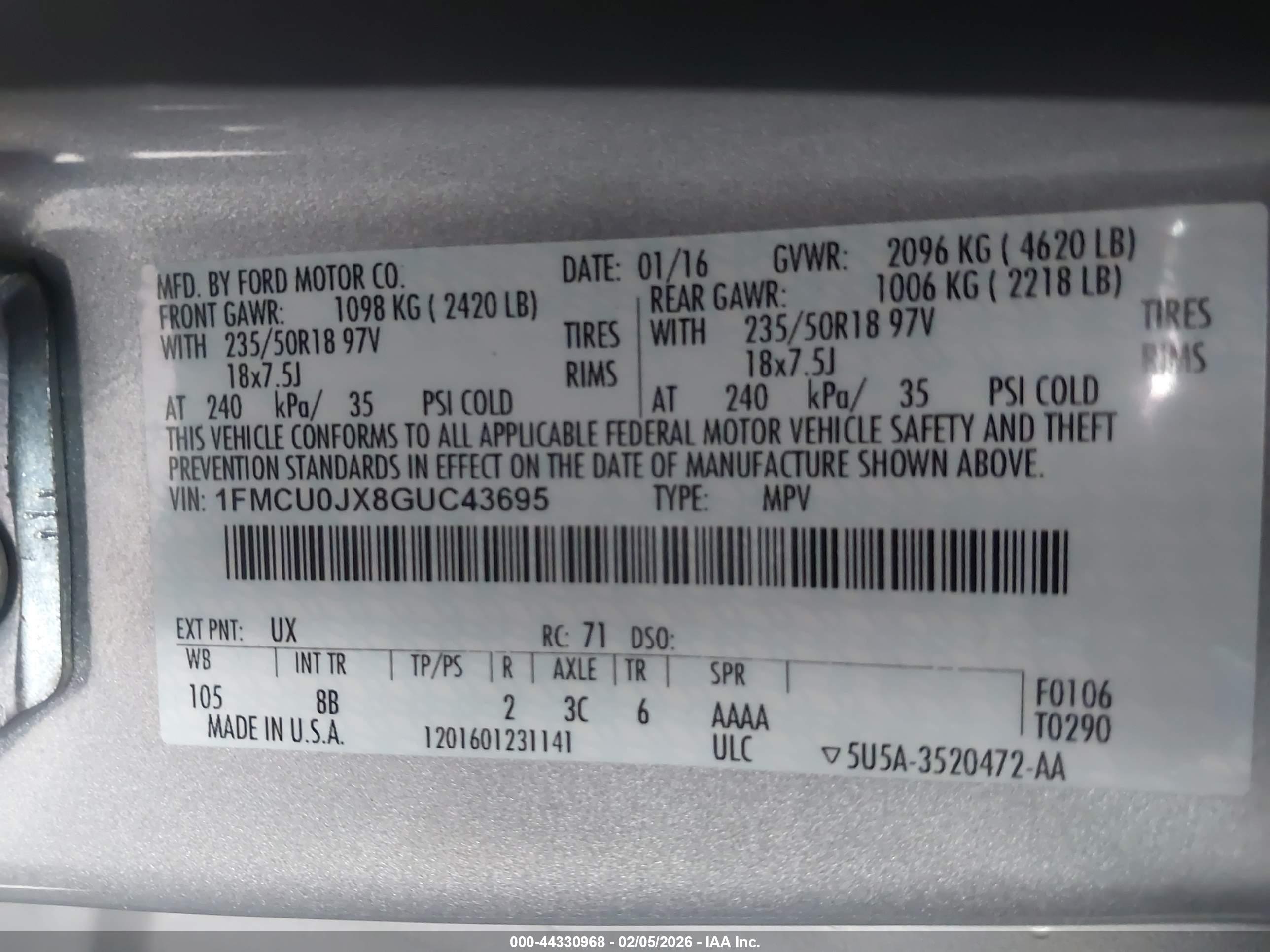FORD ESCAPE image 9