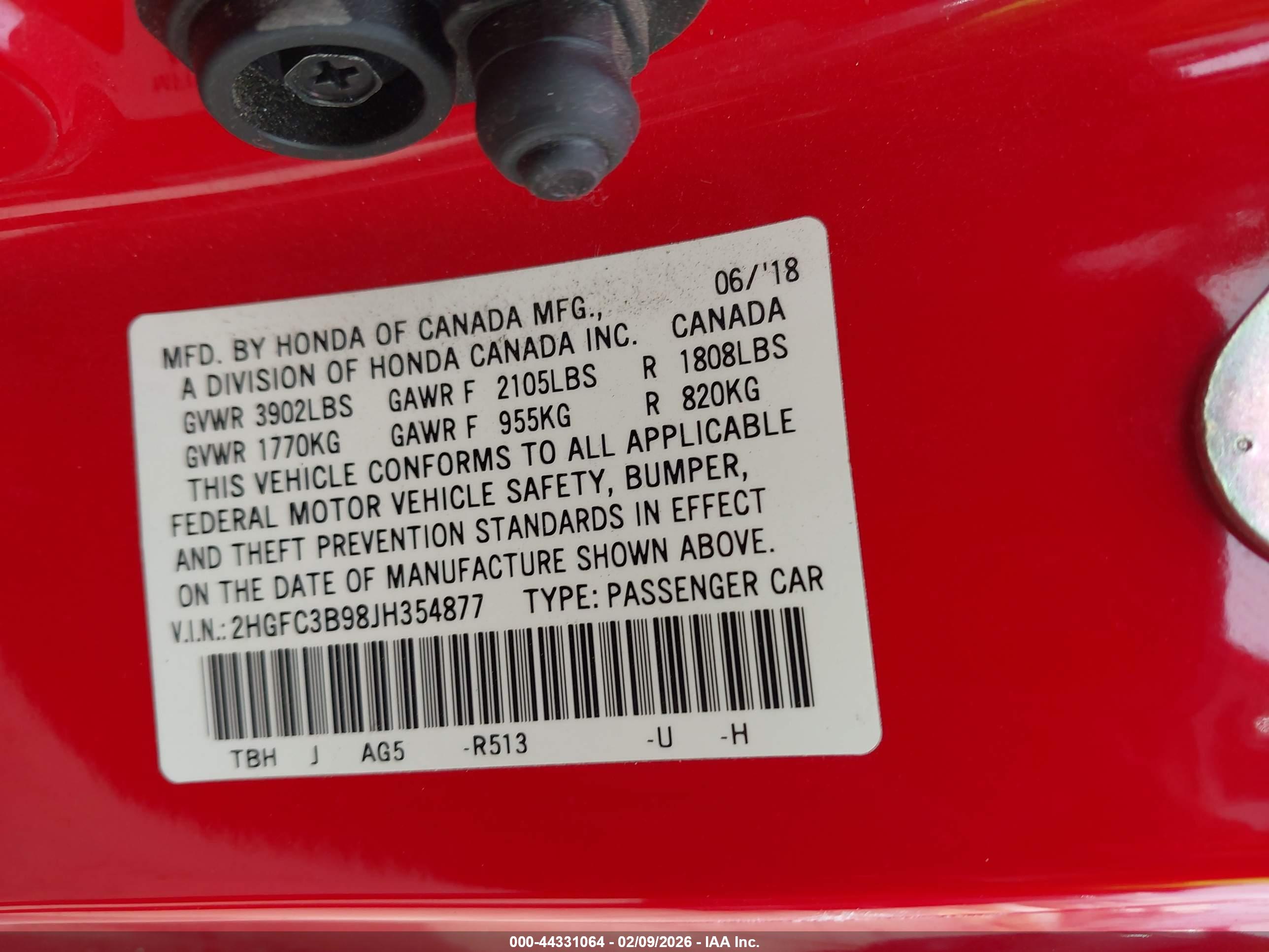 HONDA CIVIC image 9