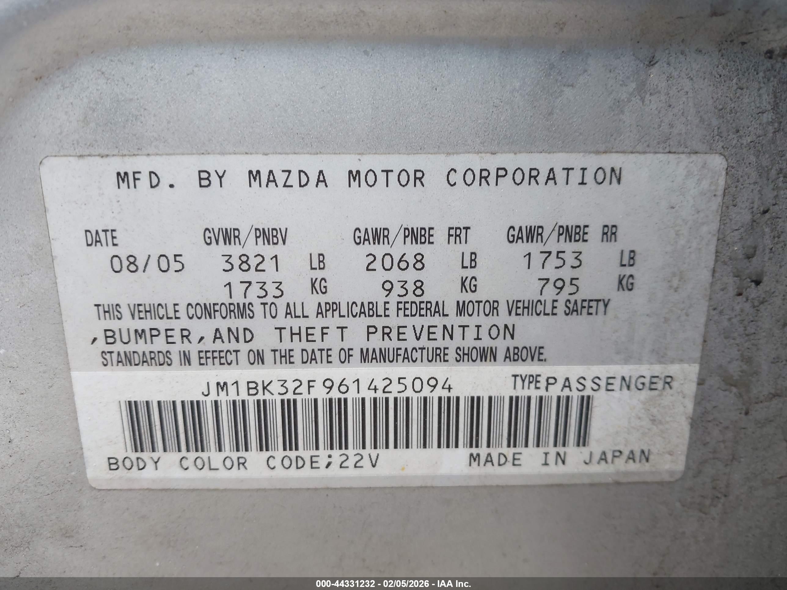MAZDA MAZDA3 image 9