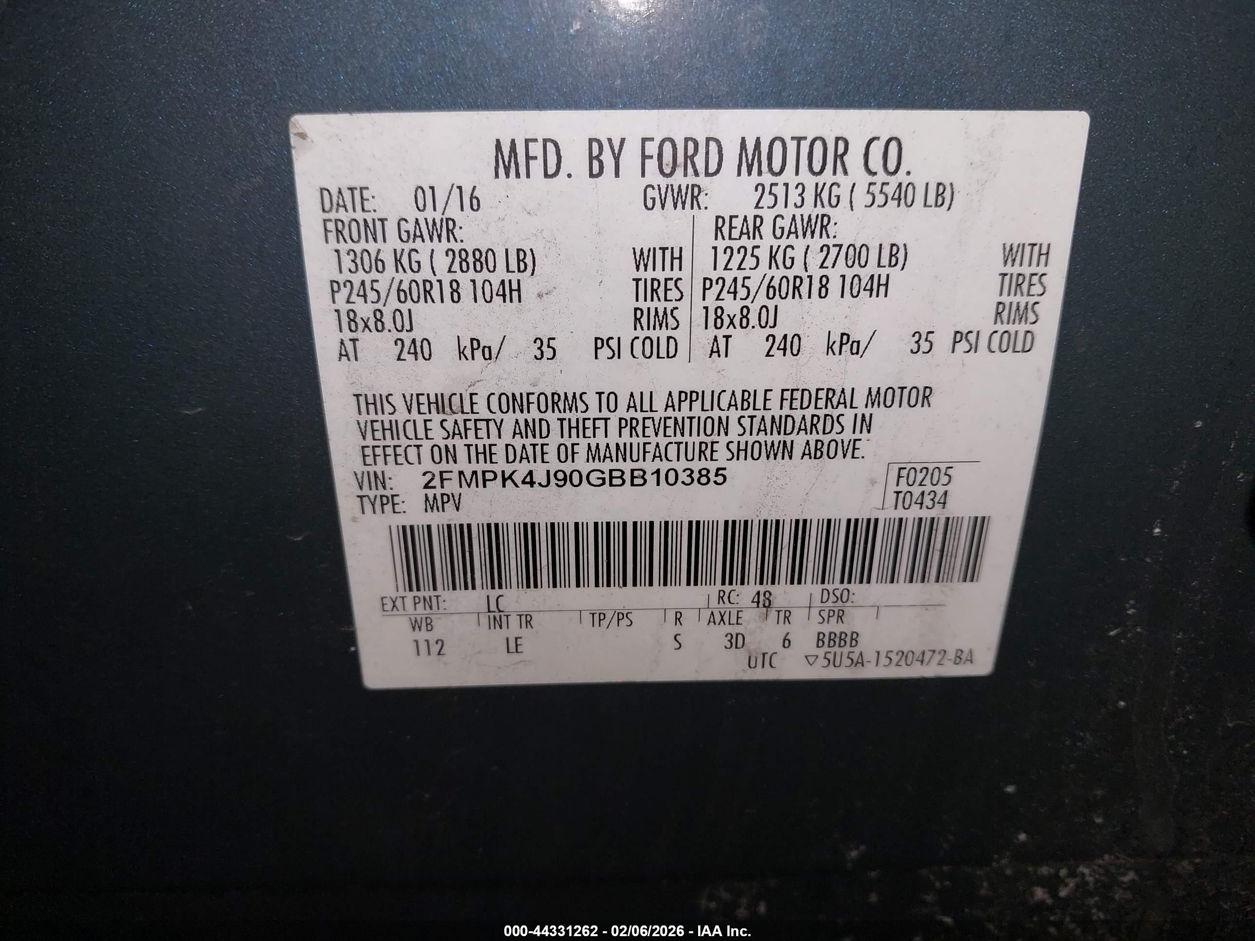 FORD EDGE image 9