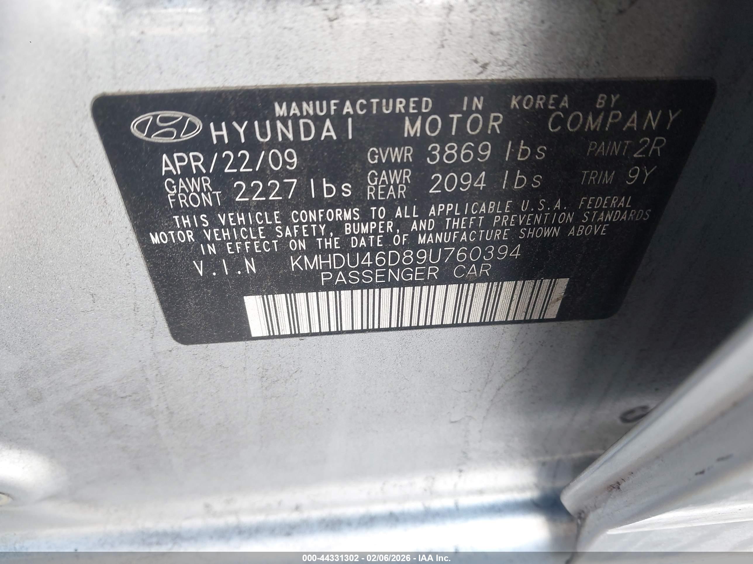 HYUNDAI ELANTRA image 9