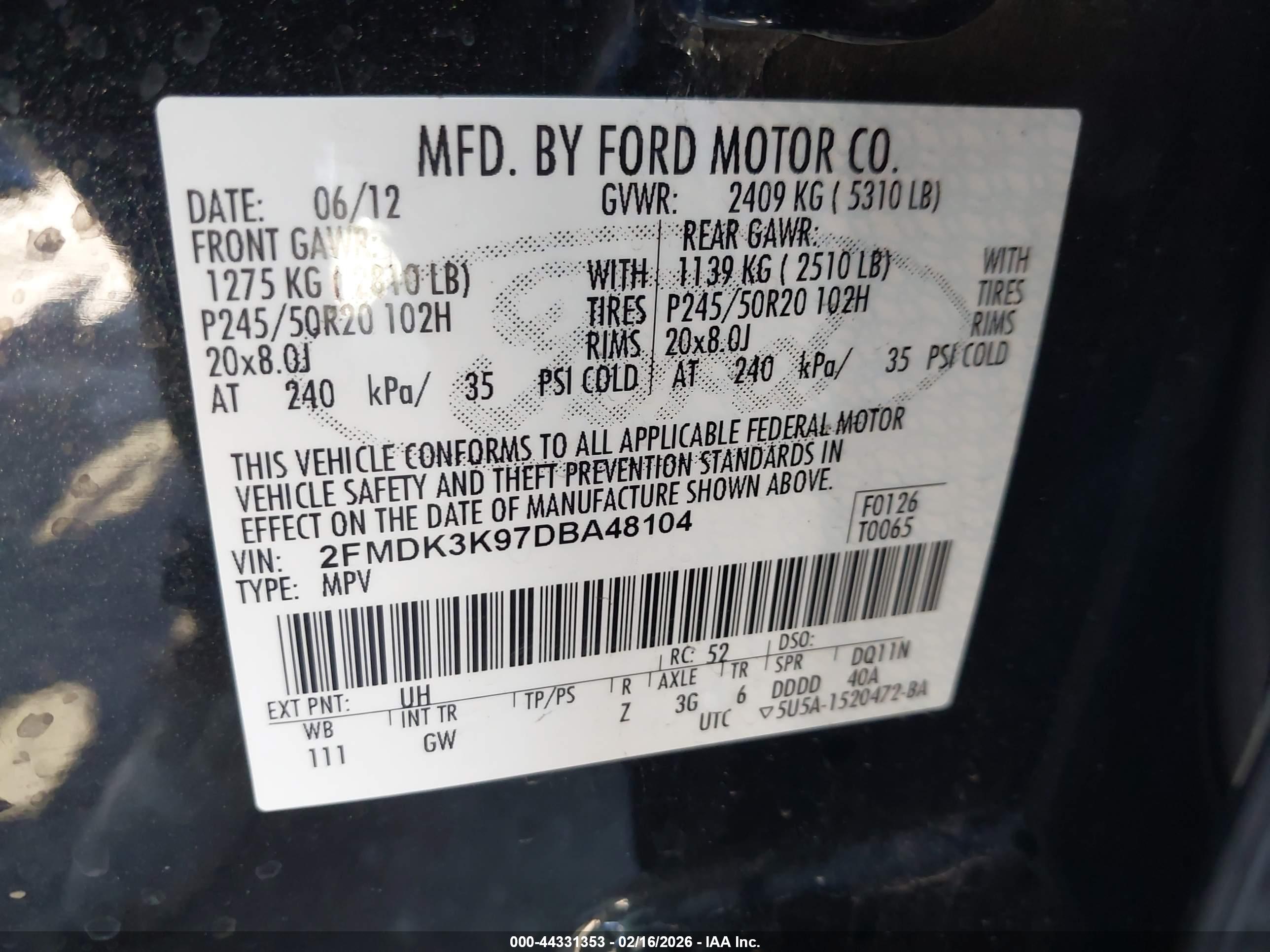 FORD EDGE image 9