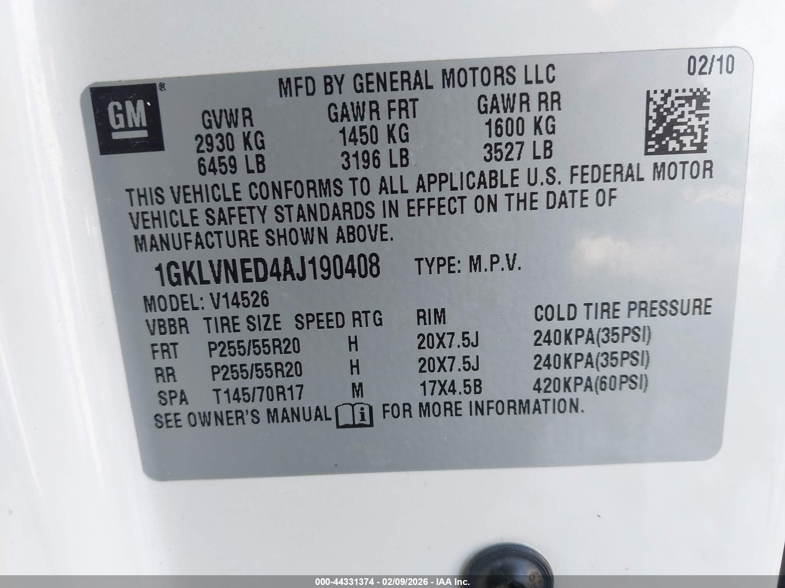 GMC ACADIA image 9