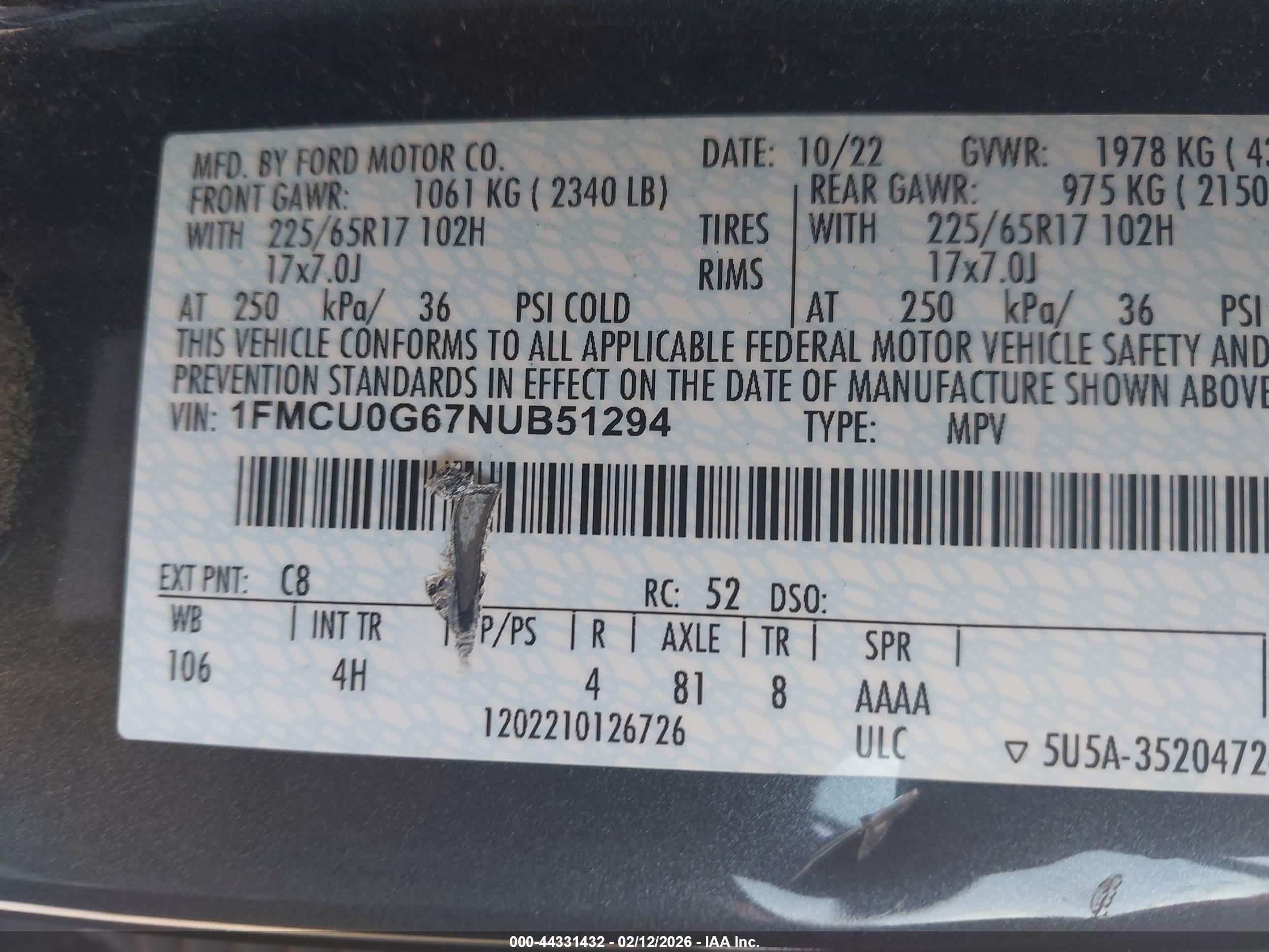 FORD ESCAPE image 9