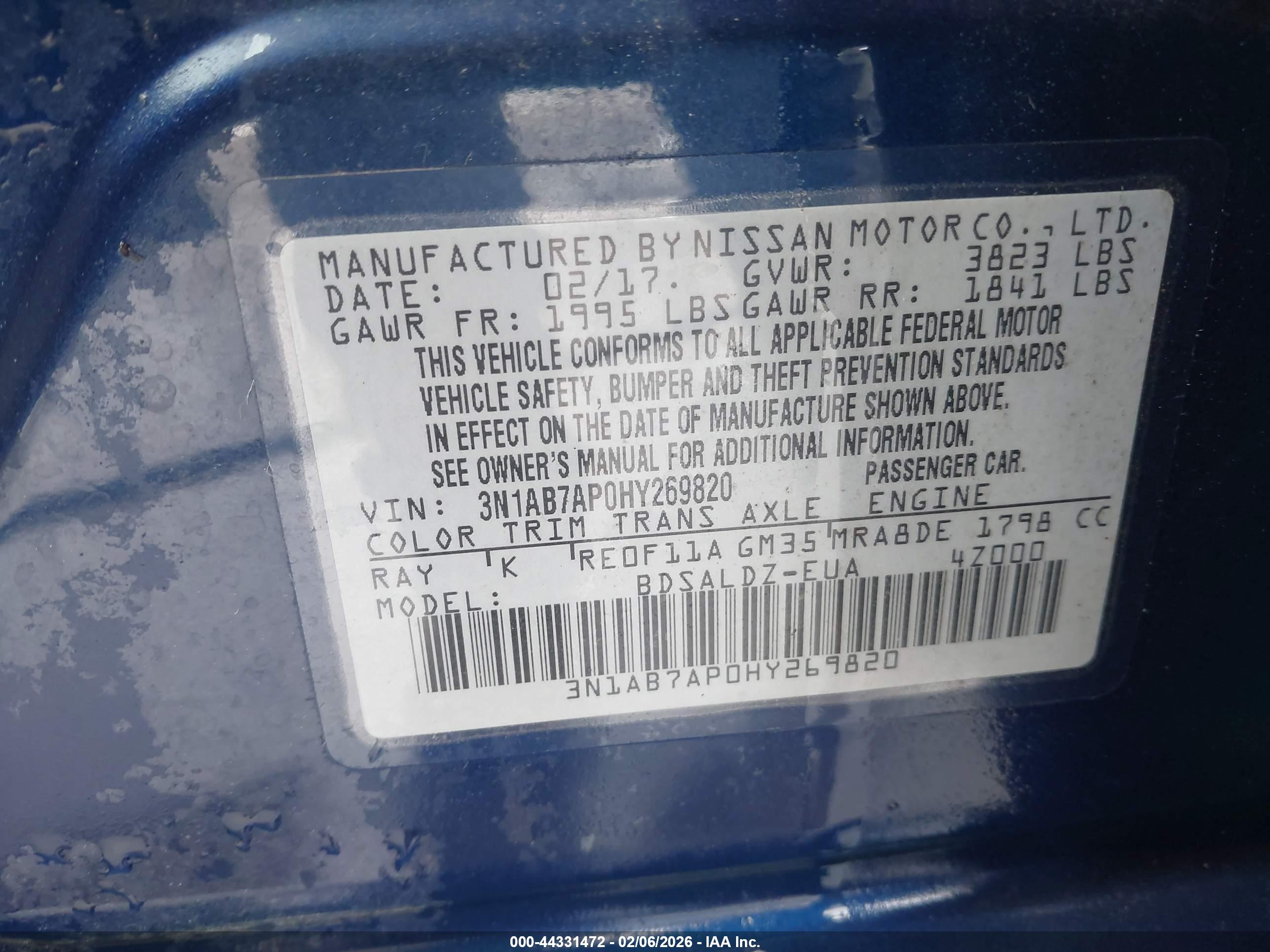 NISSAN SENTRA image 9