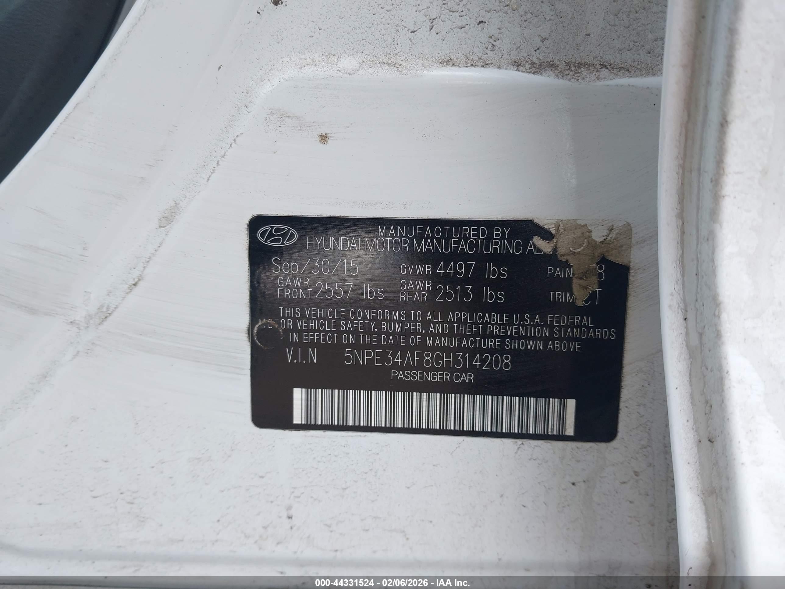 HYUNDAI SONATA image 9