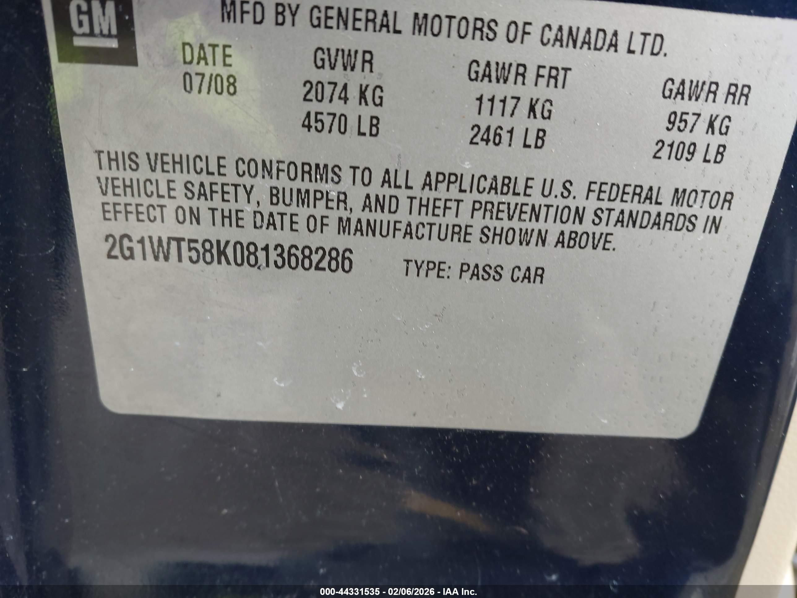CHEVROLET IMPALA image 9