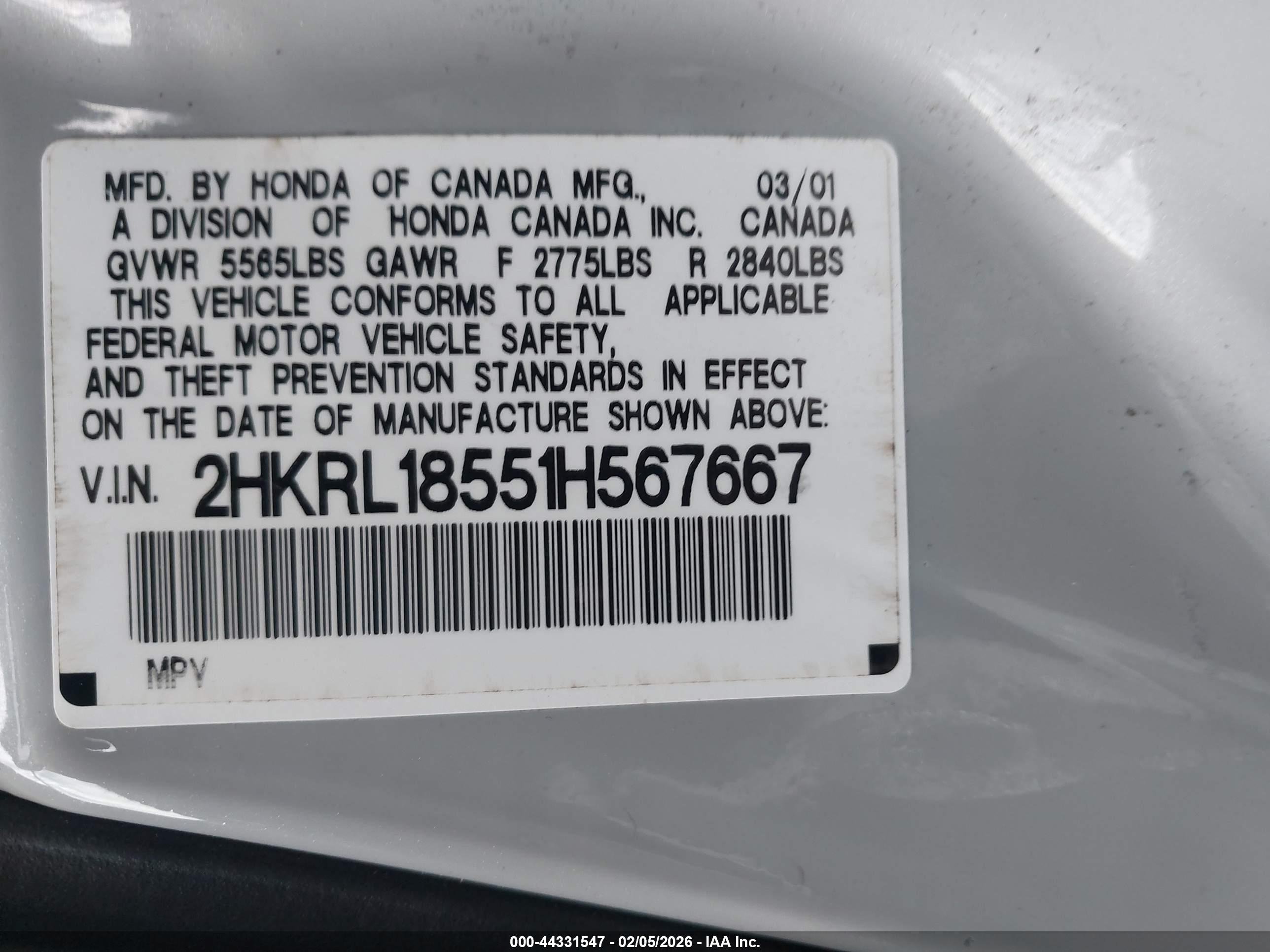 HONDA ODYSSEY image 9