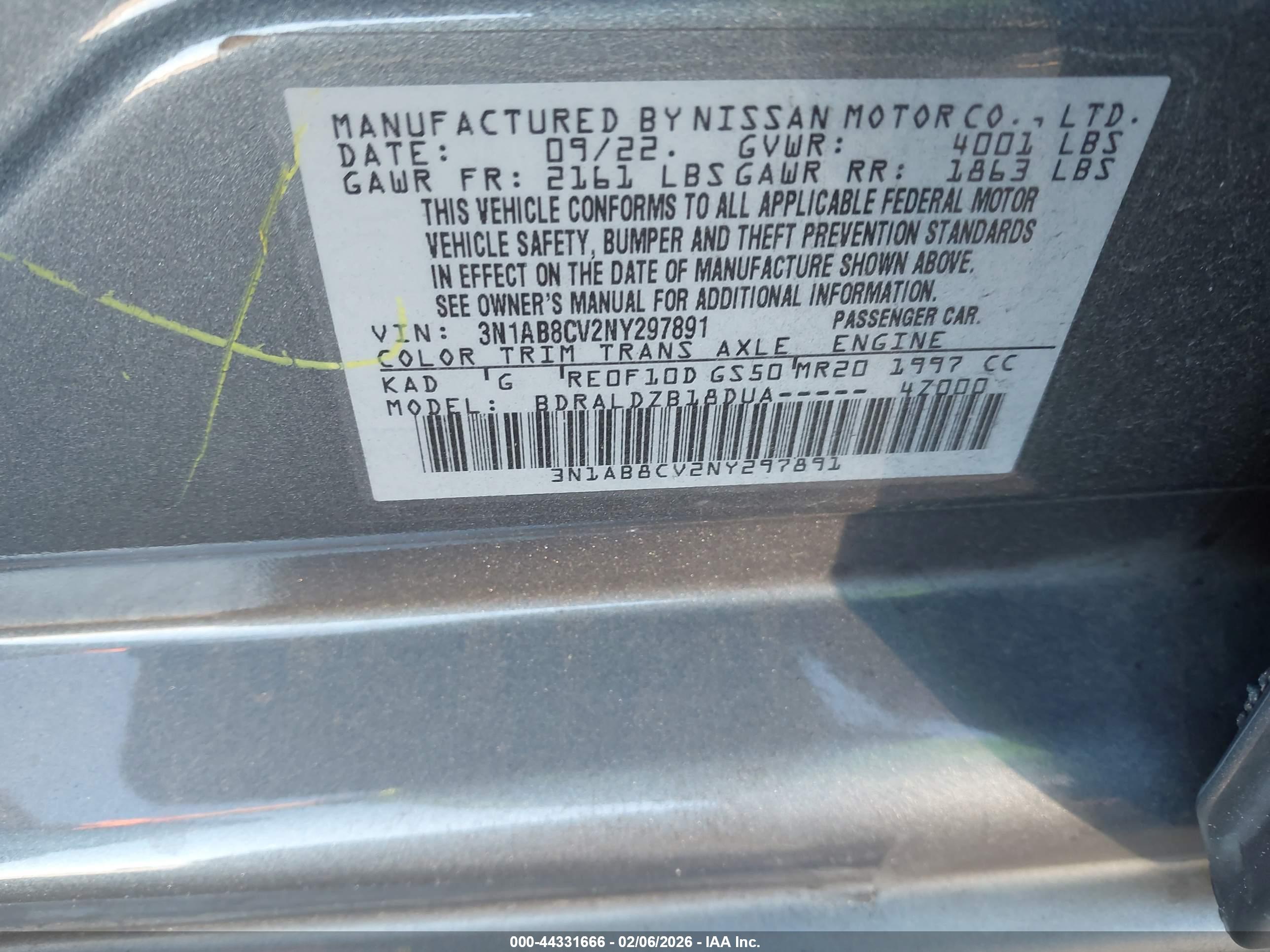 NISSAN SENTRA image 9