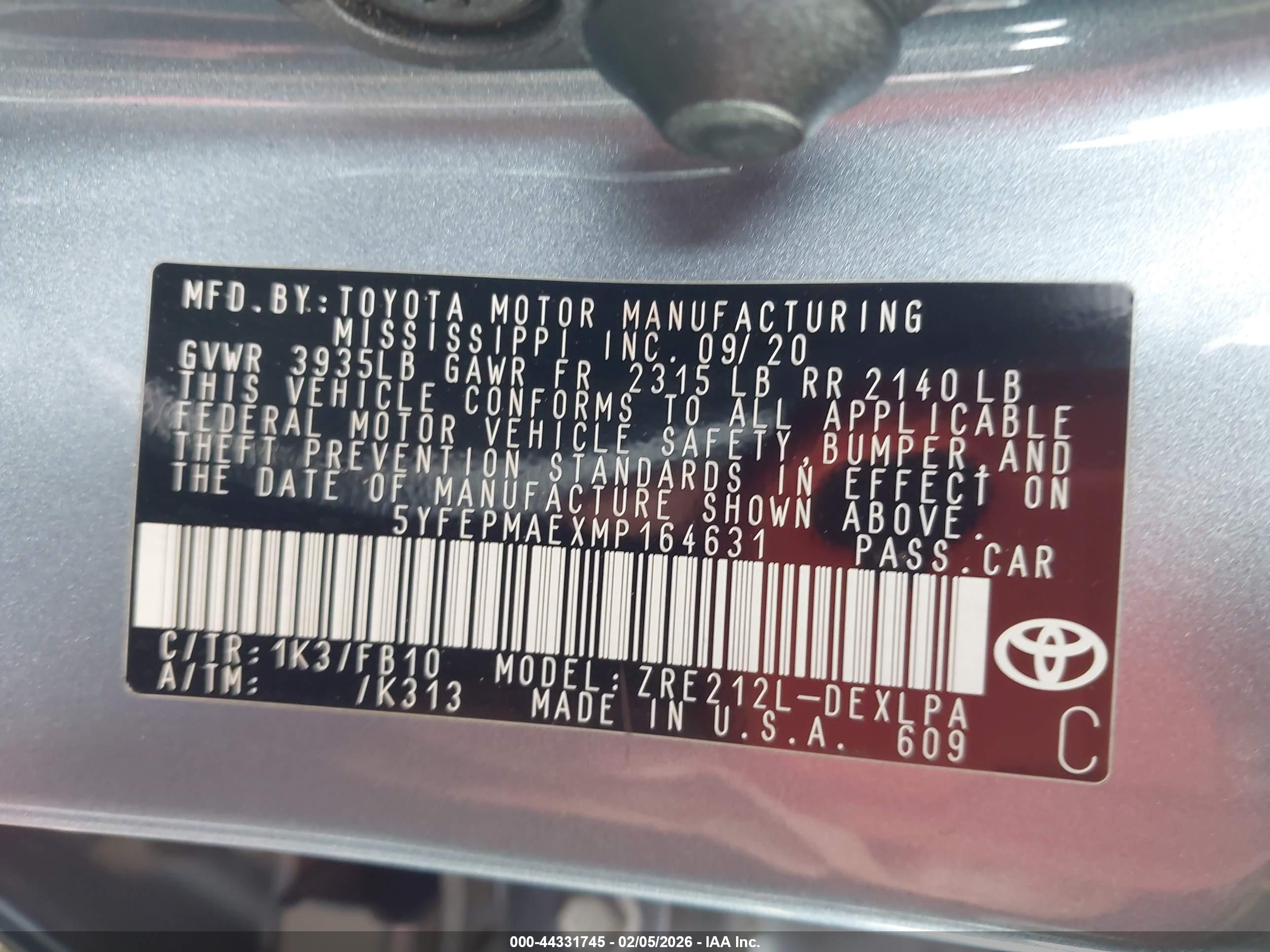 TOYOTA COROLLA image 9