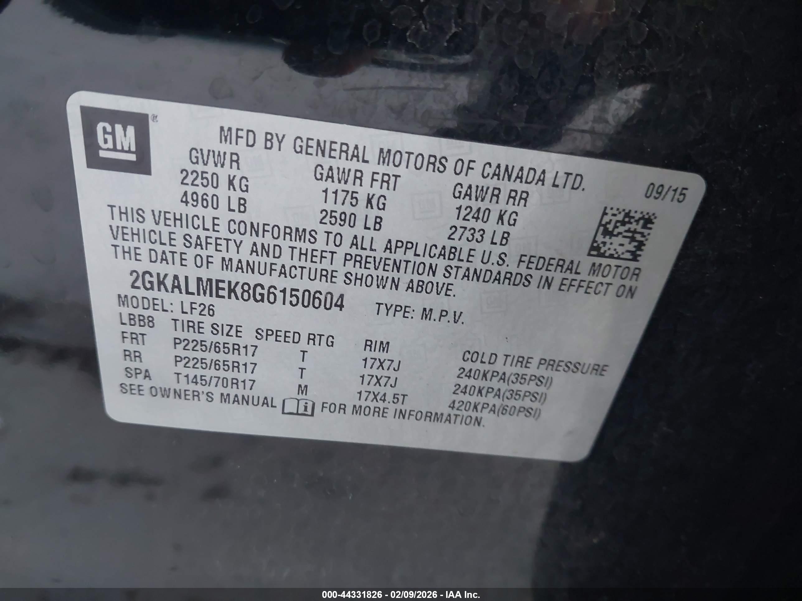 GMC TERRAIN image 9