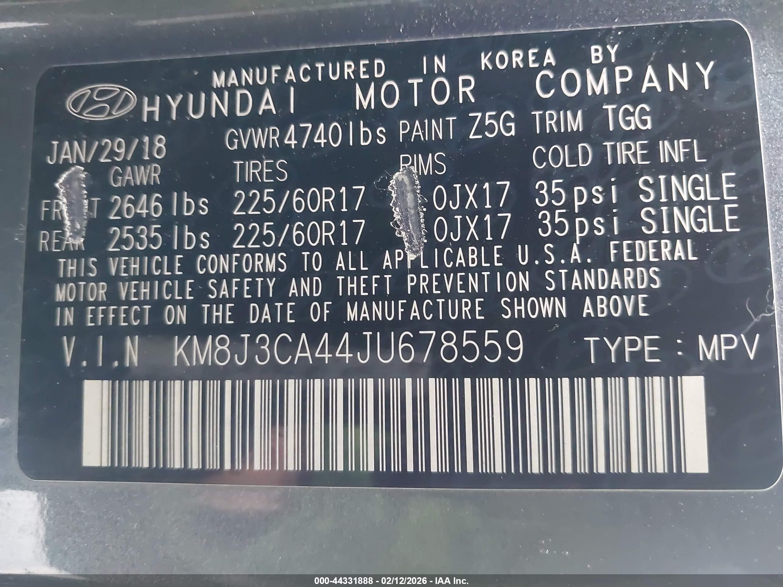 HYUNDAI TUCSON image 9