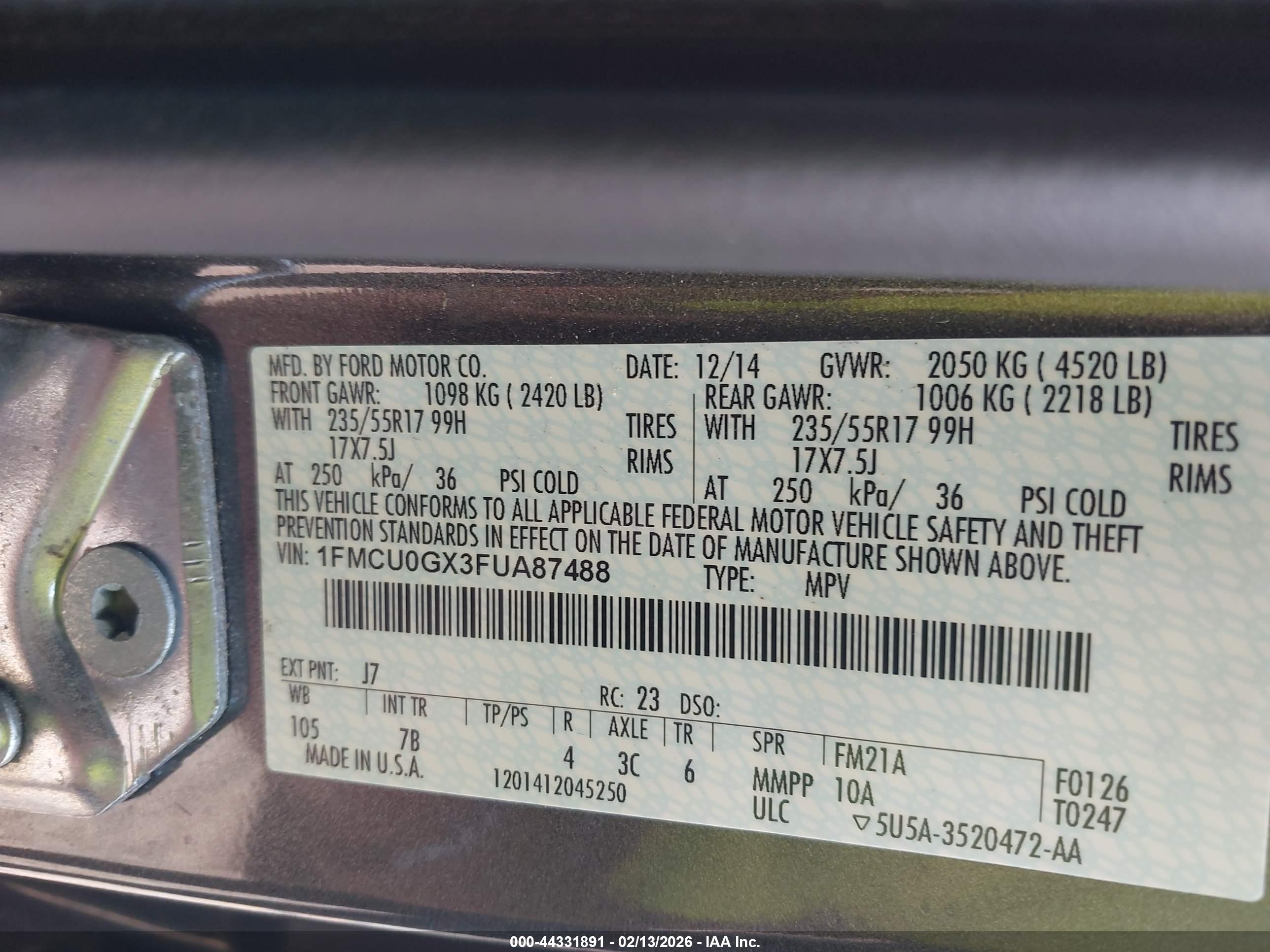 FORD ESCAPE image 9
