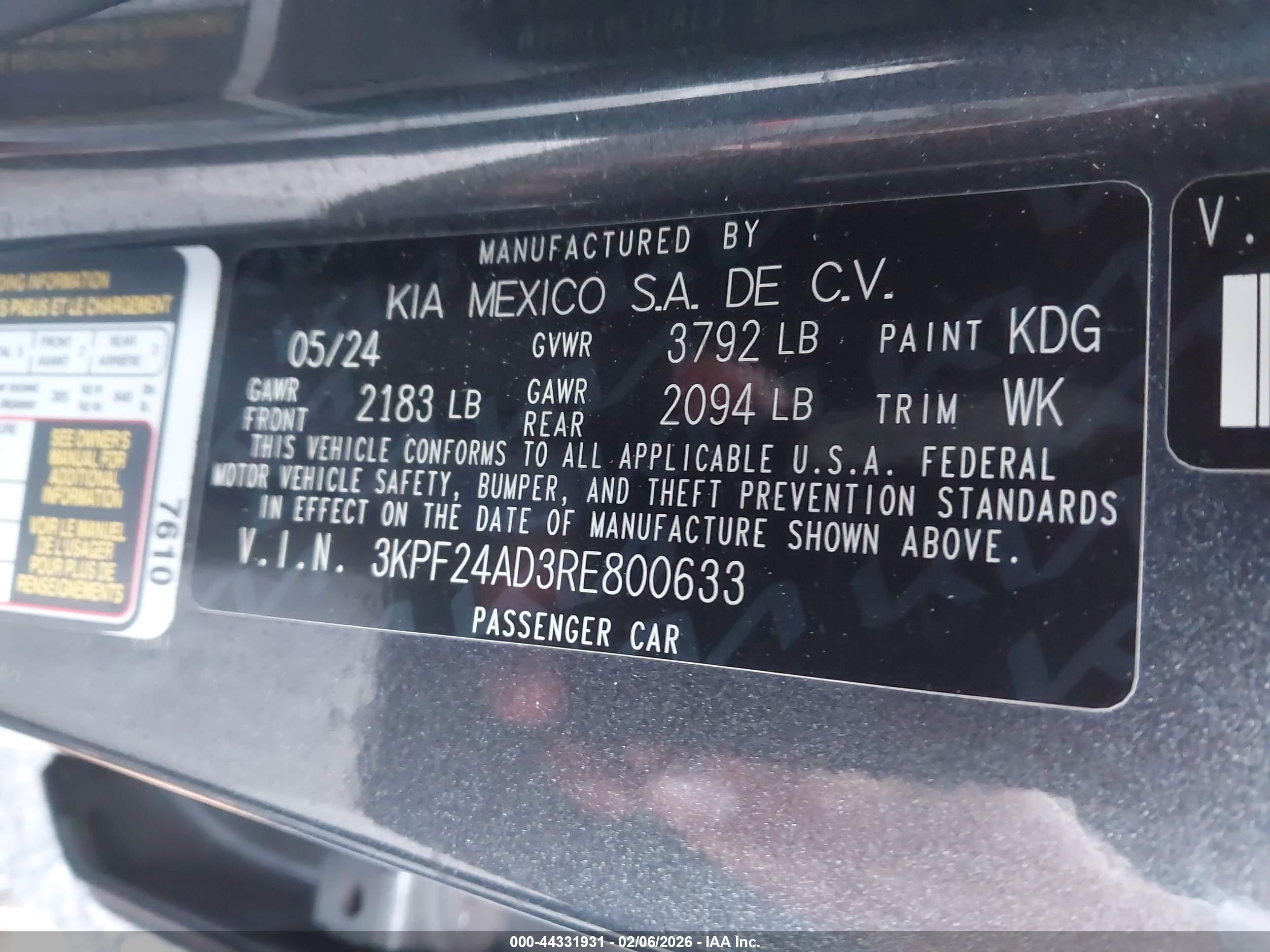 KIA FORTE image 9