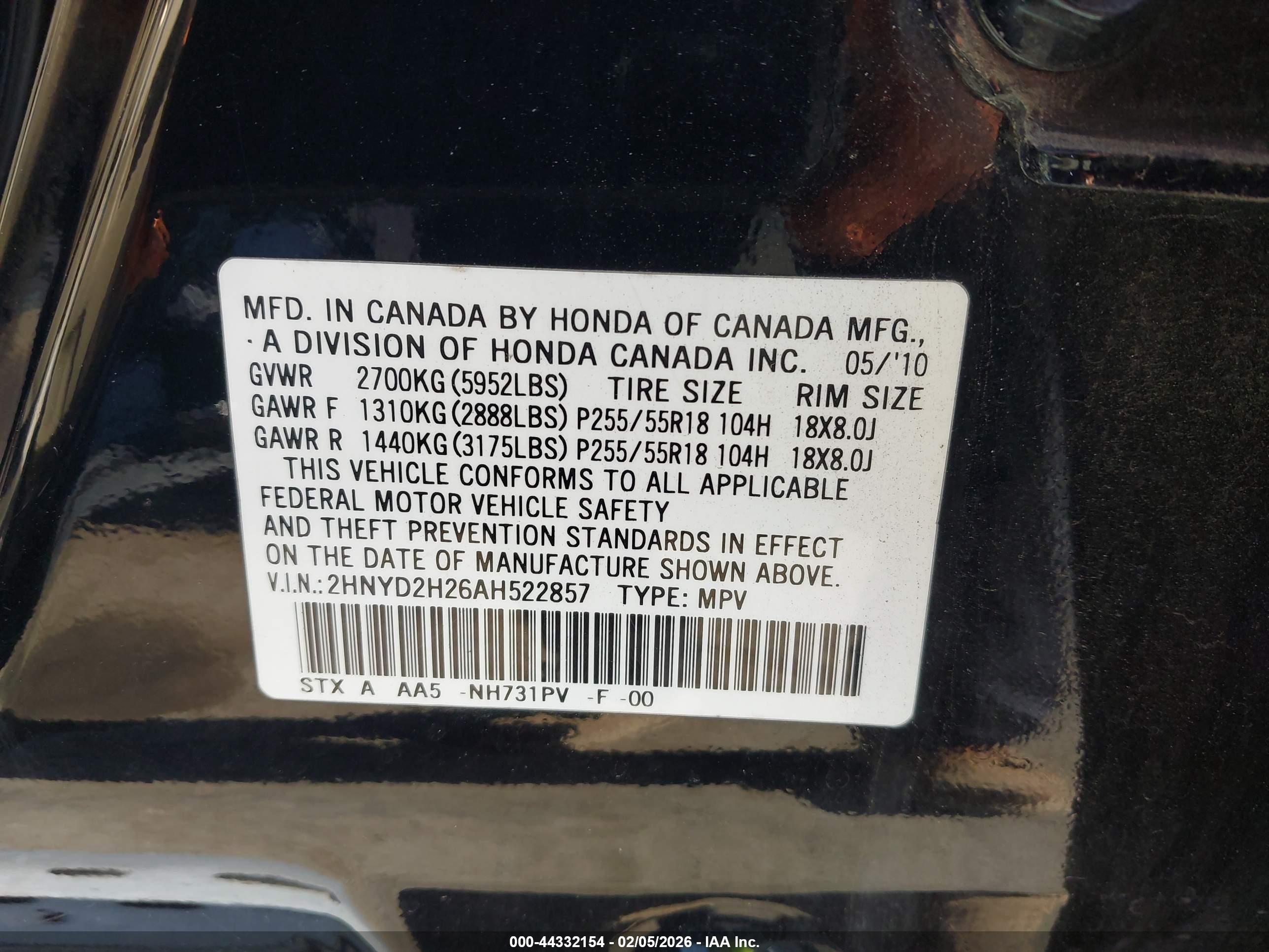 ACURA MDX image 9