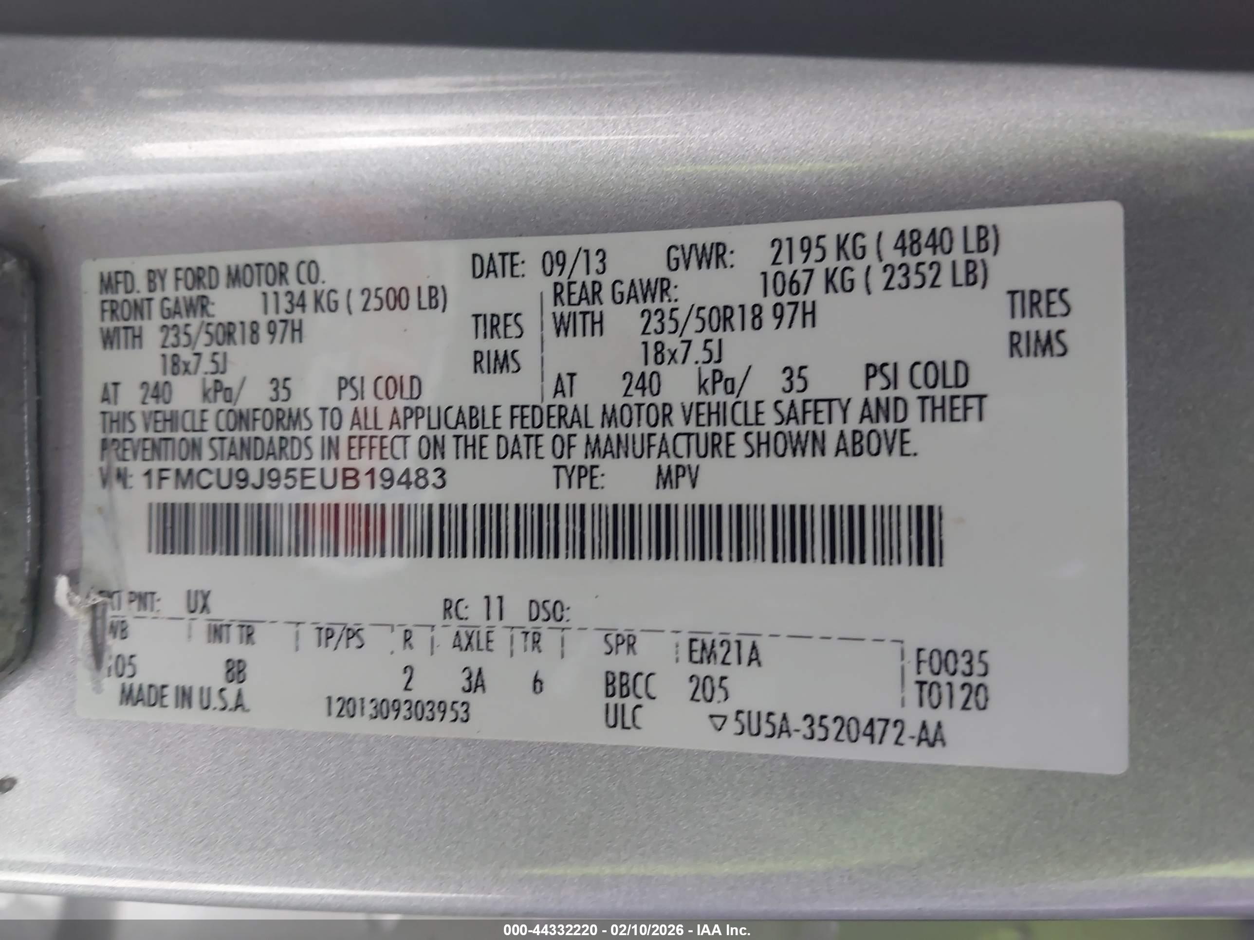 FORD ESCAPE image 9